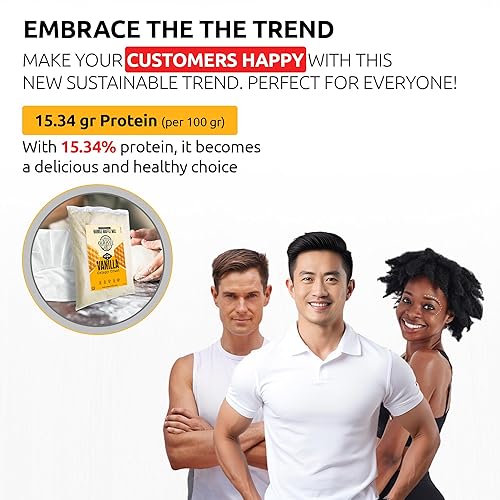 Miniatura 37 de OldSoul - Mezcla profesional de gofres de burbujas, crujiente, sabor a vainilla, mezcla de gofres de huevo, 28 gofres (5 libras, tradicional)