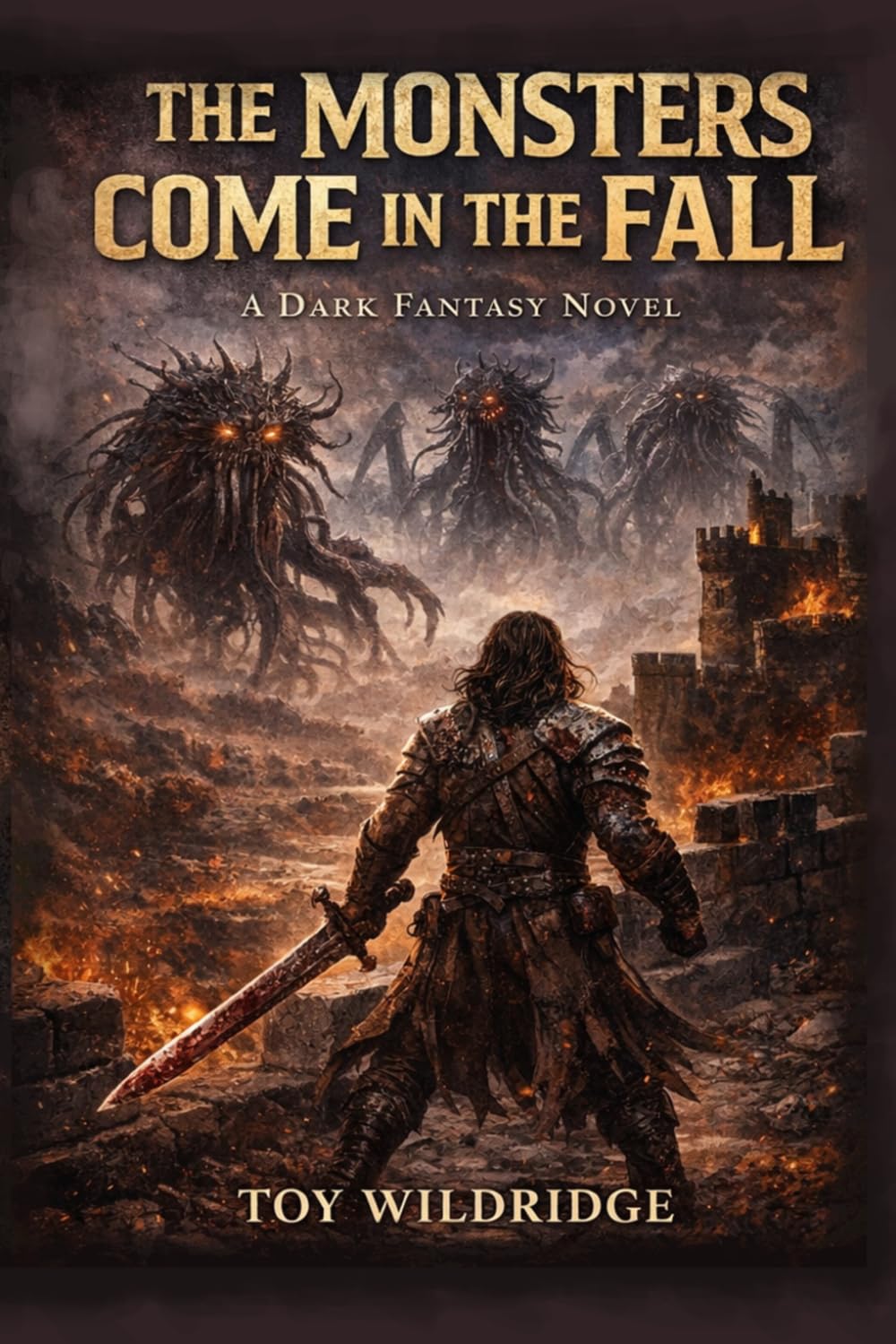 The Monsters Come in the Fall: A Dark Survival Horror Novel of Monsters, Collapse, Human Endurance, War, Swords, King, kingdom, battle