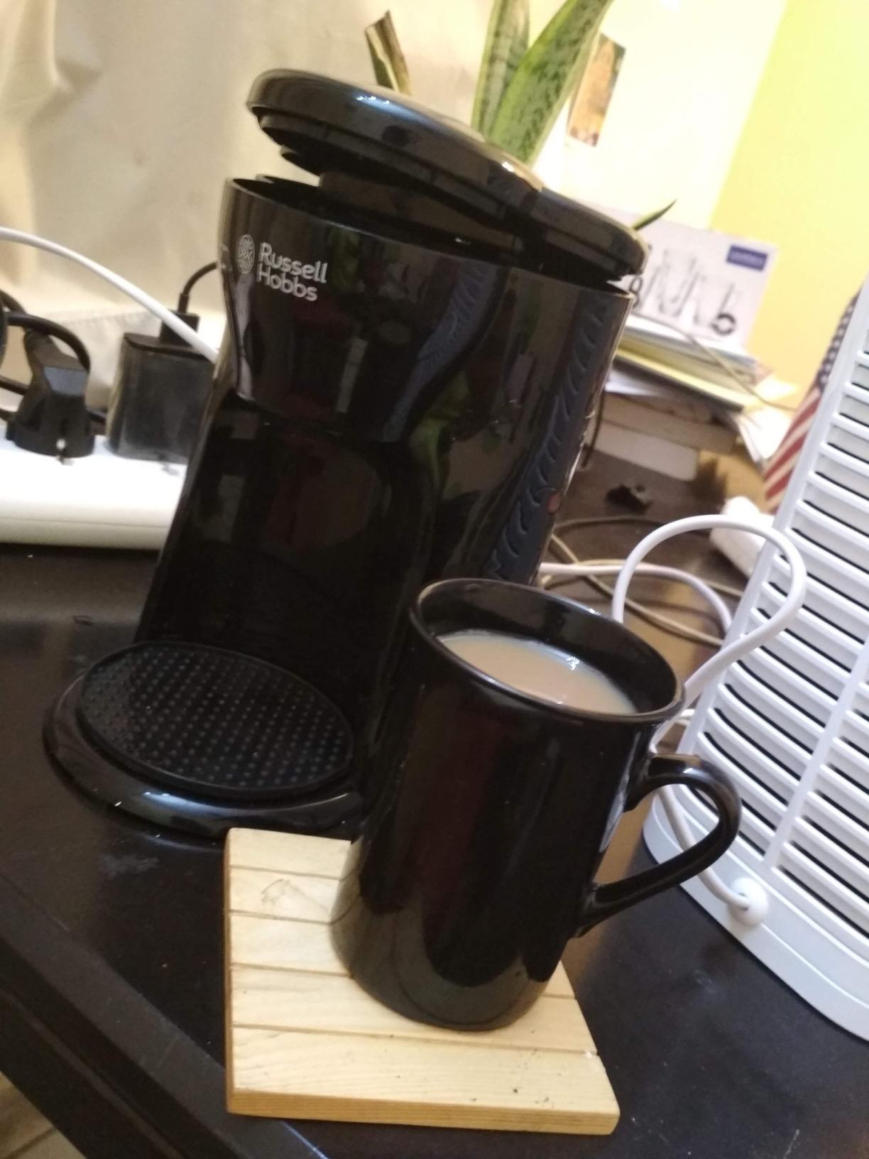 Buy Russell Hobbs RCM1 330Watt One Cup Coffee Maker Online at Low Prices in India Amazon.in