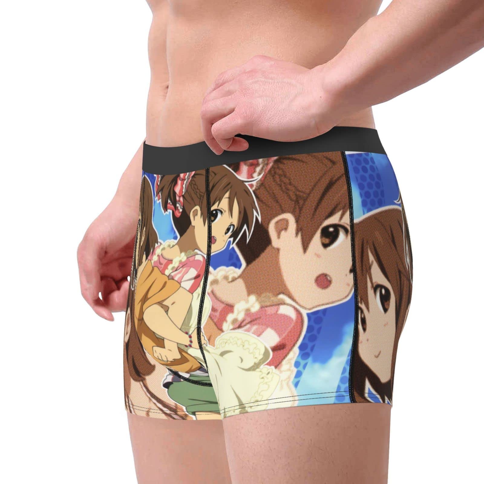 Amazon.co.jp: けいおん！ 唯 姉妹 ボクサーパンツ メンズ 下着 四角