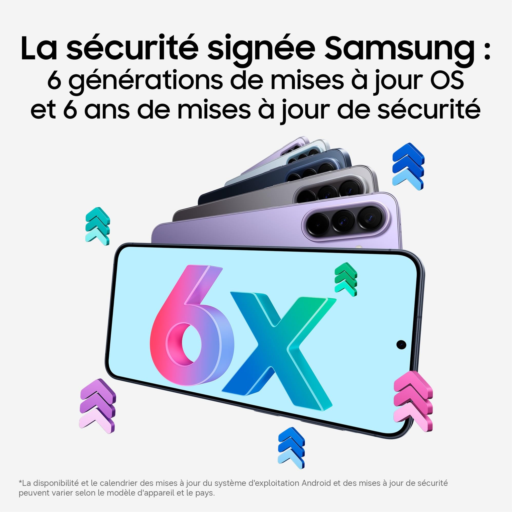 Samsung Galaxy A37 5G, Smartphone Android 5G avec l'IA accesible à Tous, 256 Go, RAM 8 Go, Chargeur Secteur Rapide 25W Inclus, Smartphone déverrouillé, Lavande, Version FR