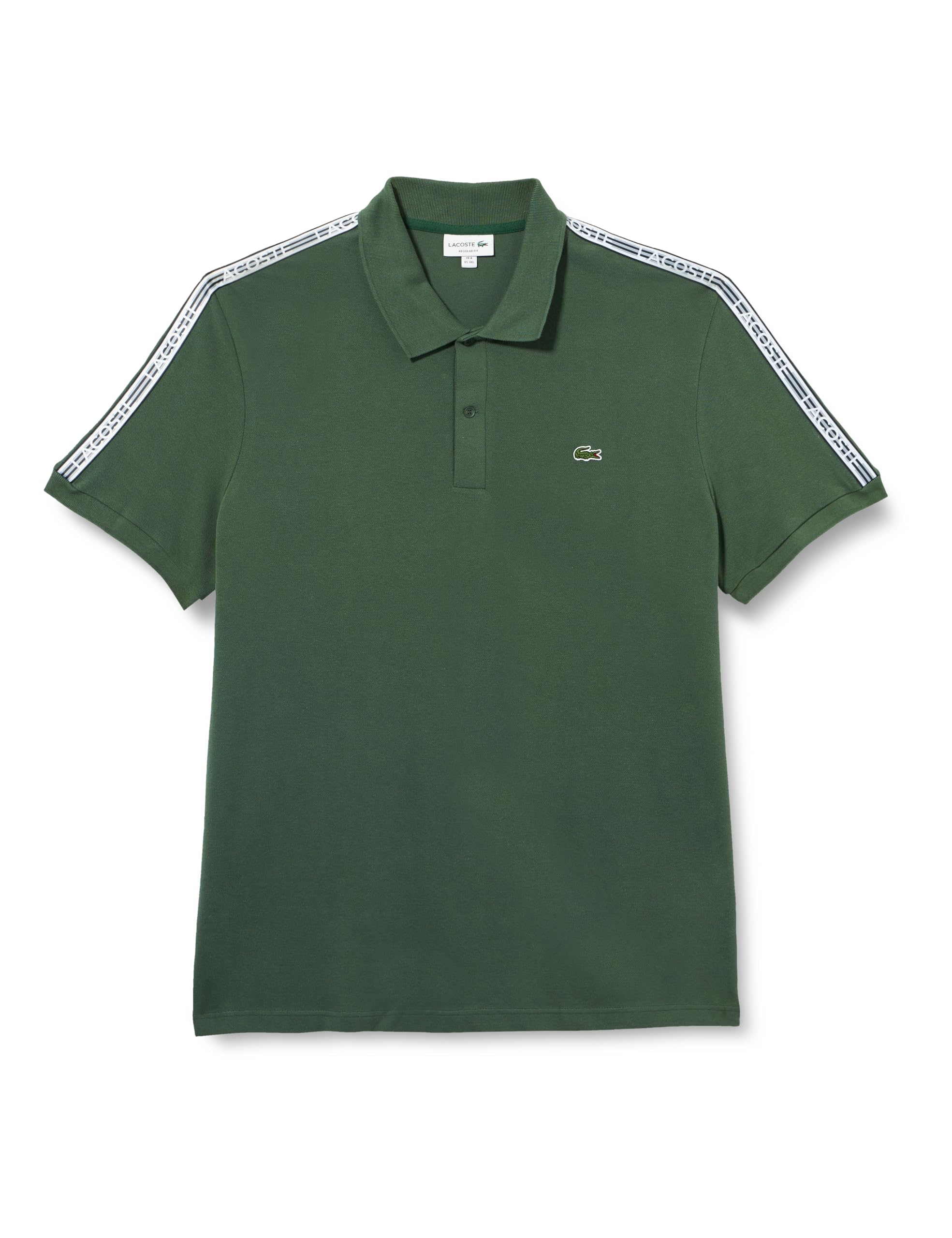 Lacoste Mens Tape Polo Shirt