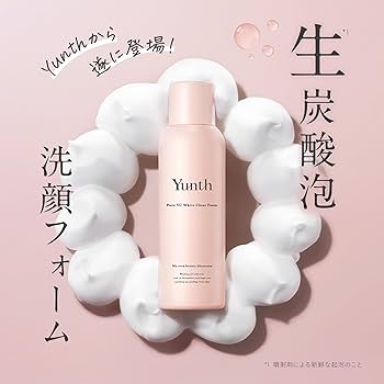 Amazon.co.jp: Yunth ユンス 生VC ホワイトクリアフォーム 120g (洗顔