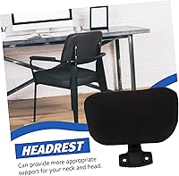 Vista 5 de Operitacx Silla alta de la cabeza de la silla de la computadora silla lumbar soporte ergonómico silla de oficina ninguna ruedas