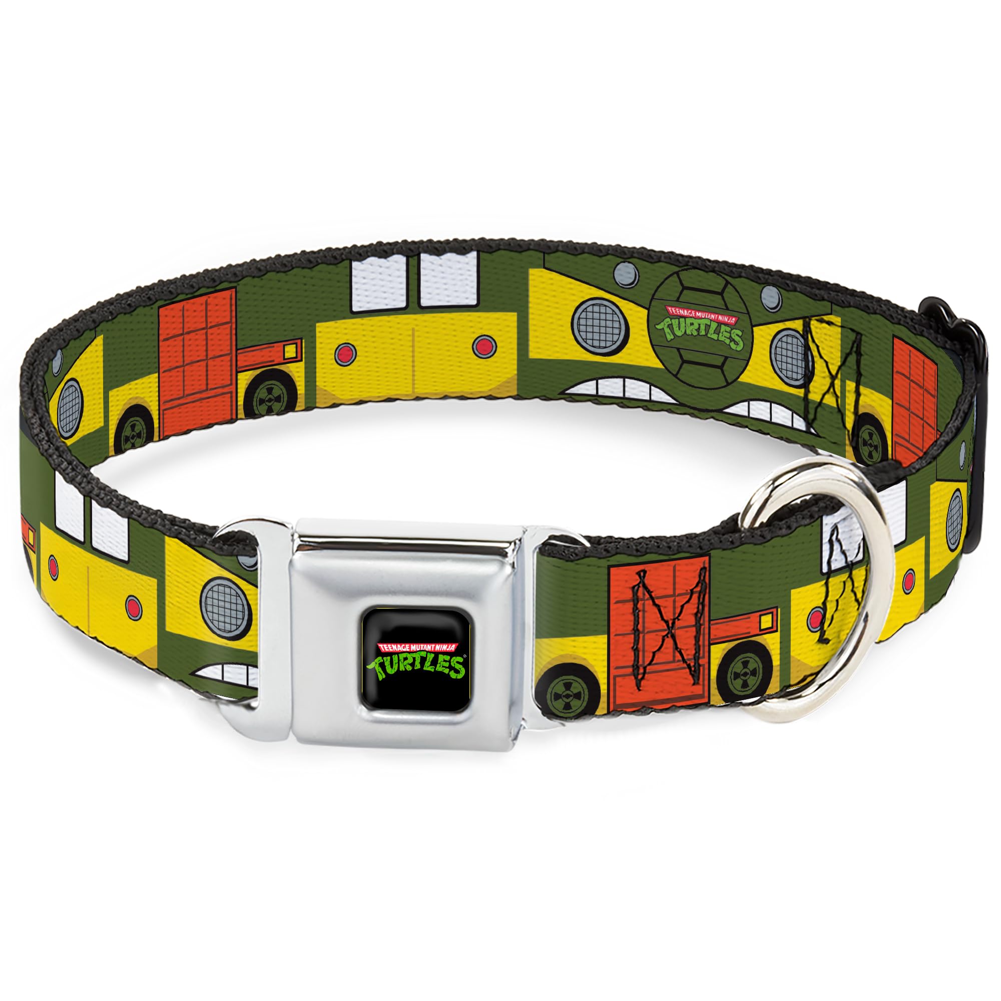 Collier pour chien Nickelodeon haut de gamme en acier robuste TMNT