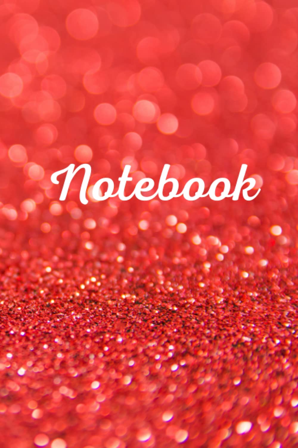 Red Sparkle Notebook: Cool Journal