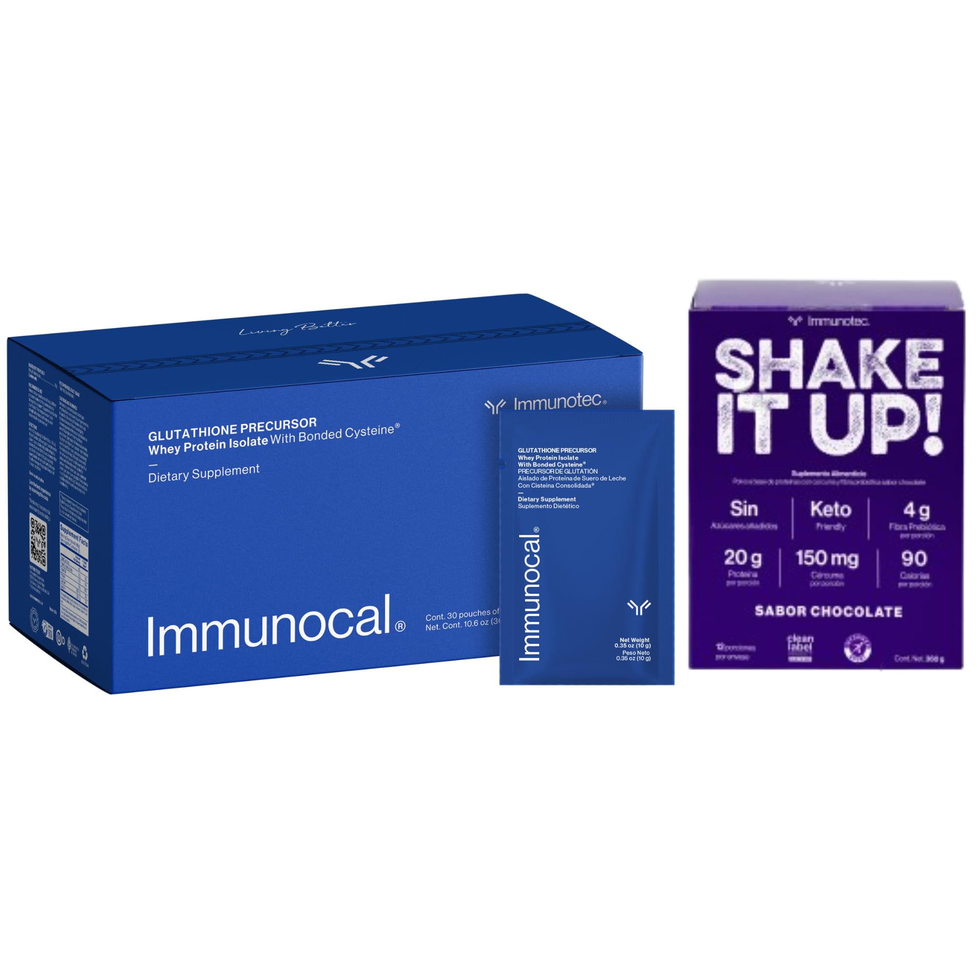 Amazon.com: Immunocal Protein and Wellness Bundle – Keto-Focused Shake with  Turmeric, Chocolate Flavor, Dietary Supplement : Health & Household