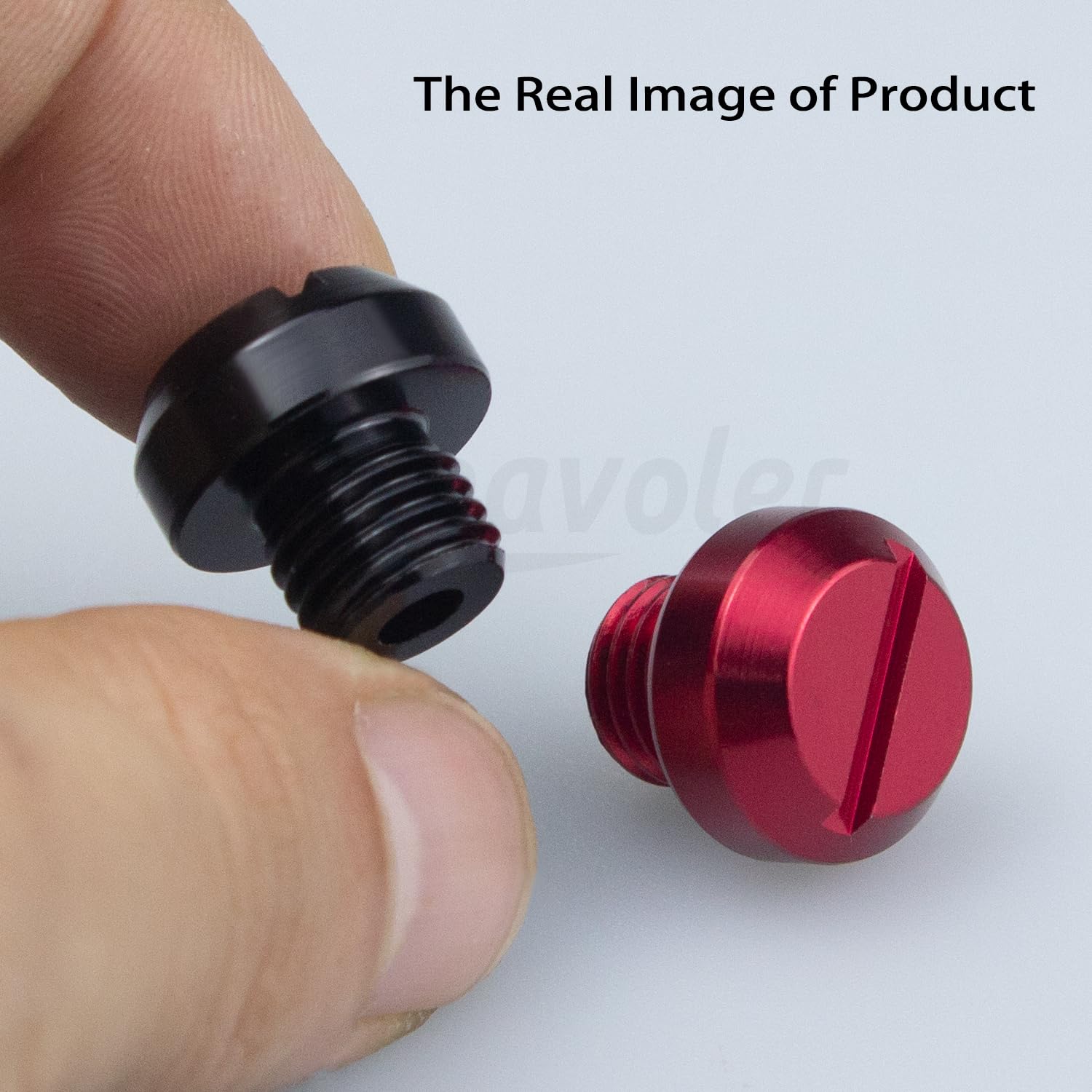 Motorcycle Mirror Hole Plugs M10x1.25 - Universal Fit For Honda, Kawasaki, Yamaha, Etc. - View #2