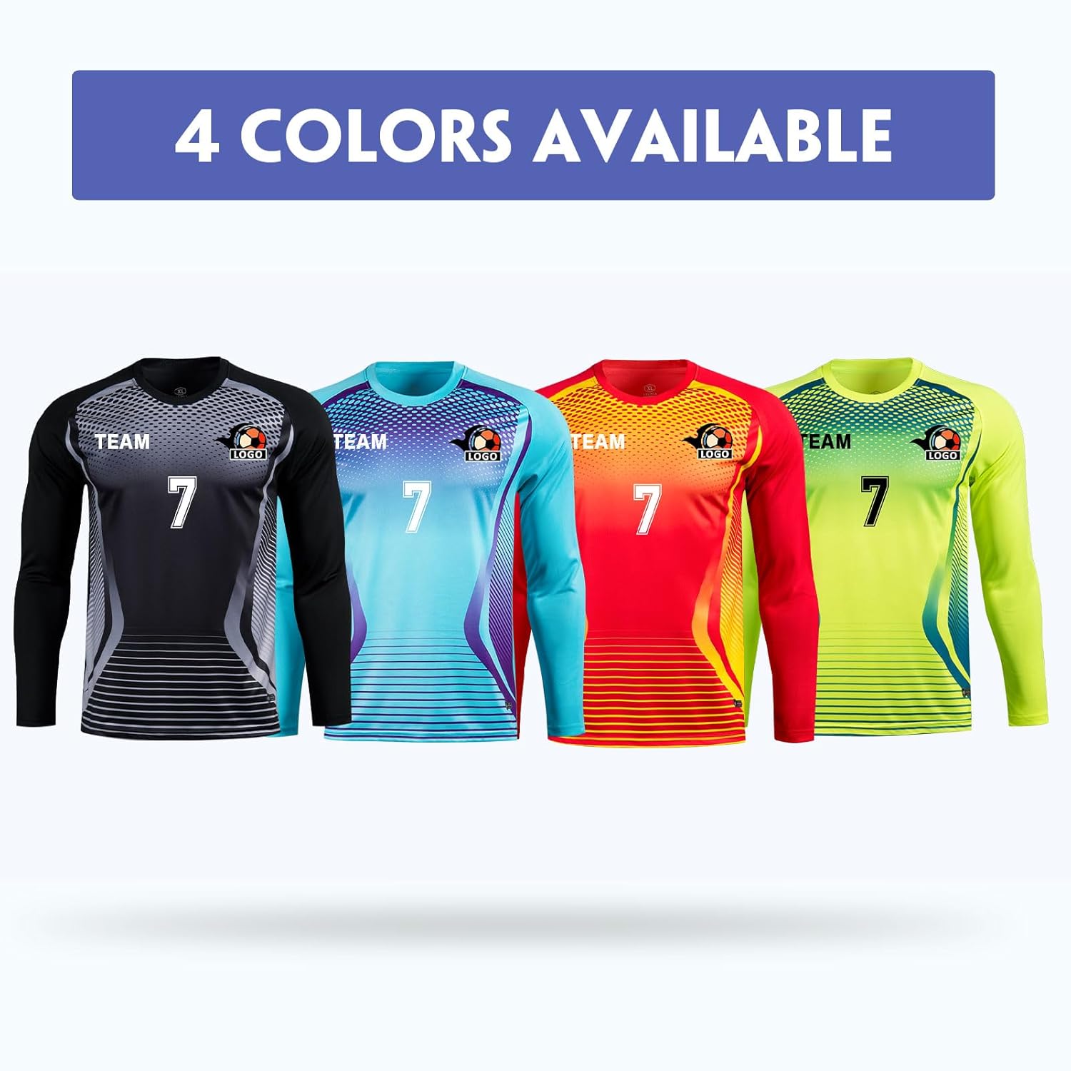 LAIFU Personalized Goalkeeper Soccer Jersey Custom Padded Goalie Jersey for Adult Youth Men Boy Girl - Image 4