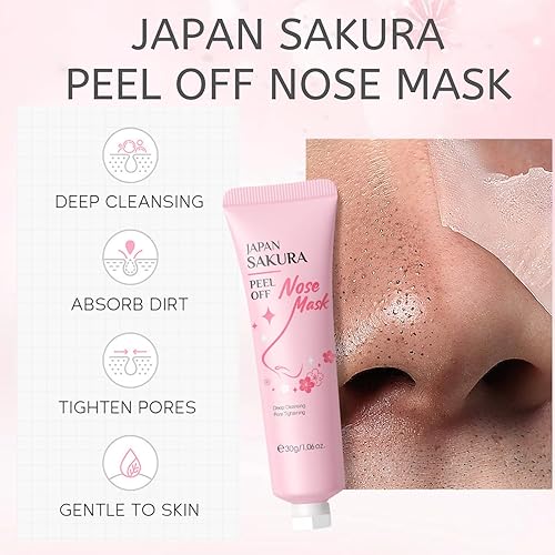 Miniatura 3 de Kit de cuidado de la piel Sakura para niñas adolescentes, set de cuidado de la piel, artículos de tocador de tamaño de viaje, cuidado de la piel