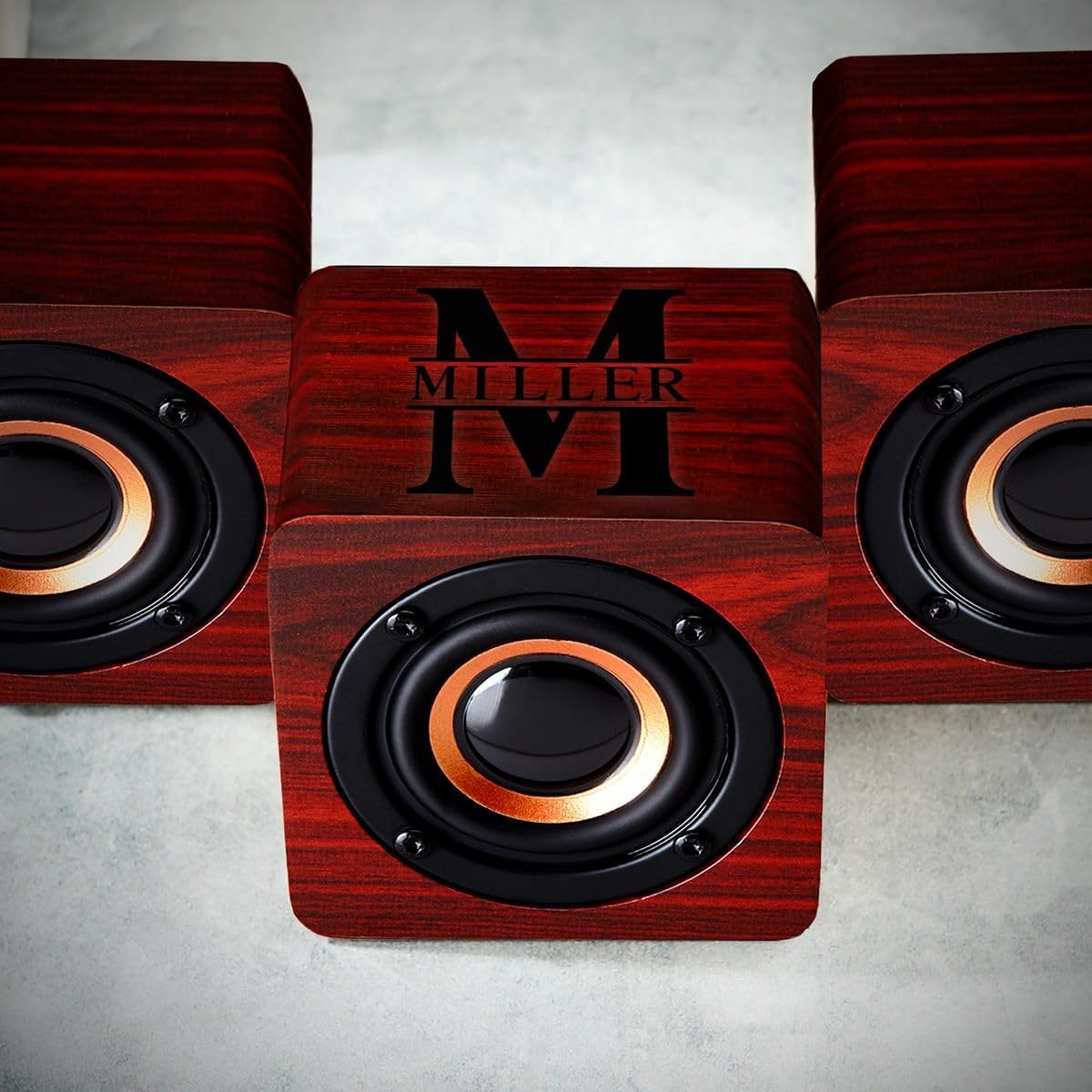 HomeWetBar Custom Bluetooth Speaker - Cherrywood
