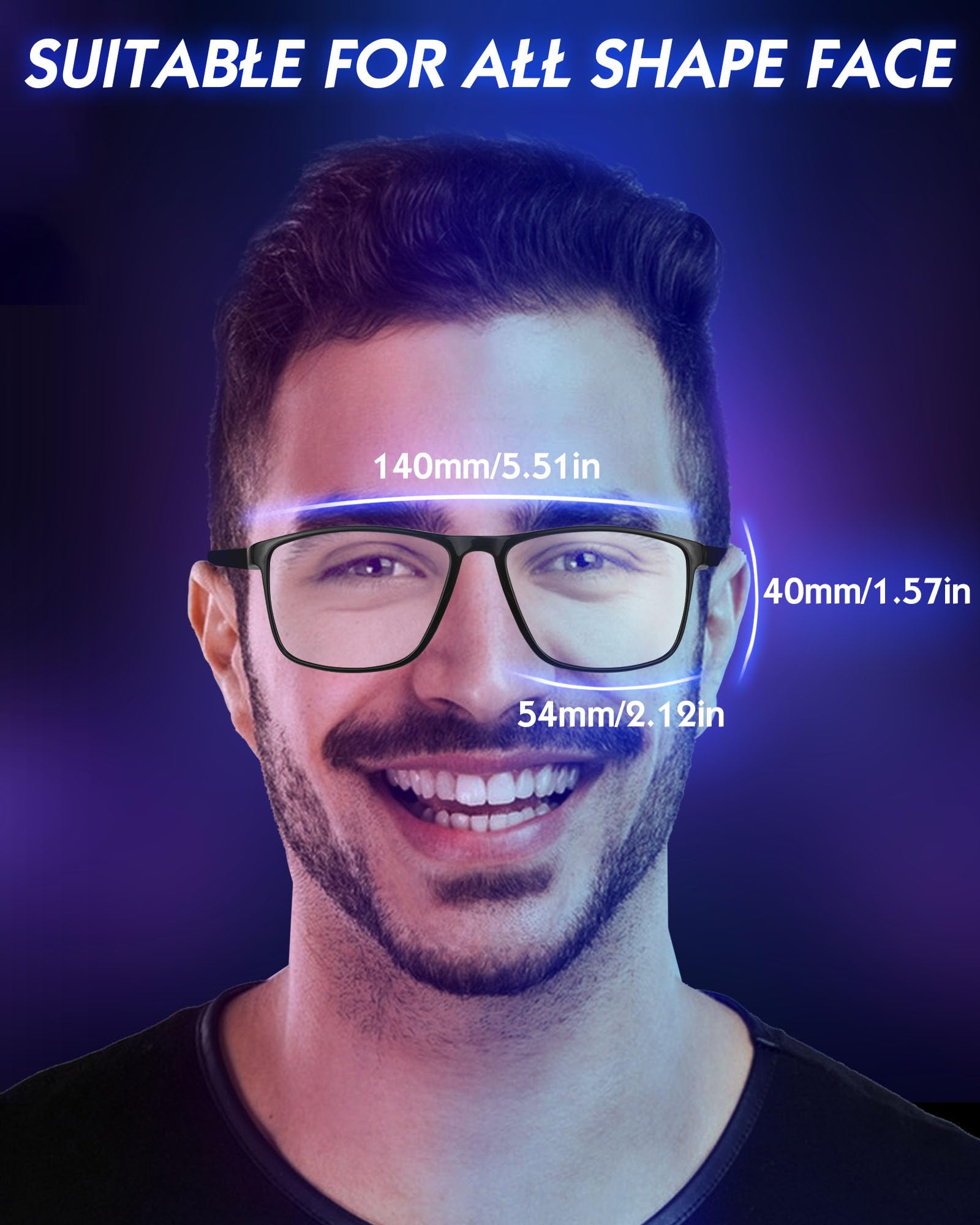 Lunettes anti-lumière bleue pour jeux vidéo, filtrage de l'écran de jeu d'ordinateur, télévision, téléphone, rayons UV bleus, verres ambrés