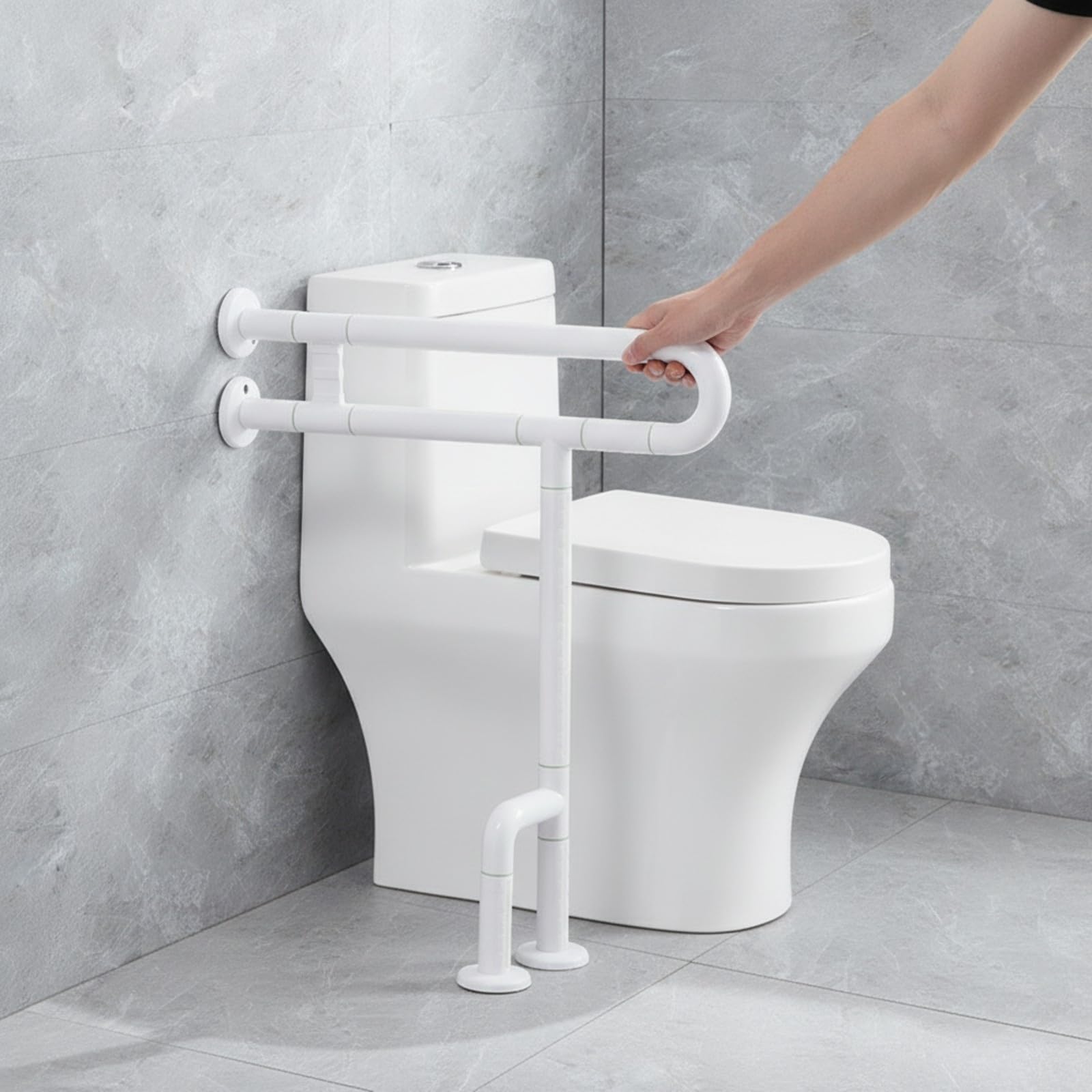rockible para Baño | Ergonómico, para Inodoro, Resistente, Ducha, Ancianos, Discapacitados, A