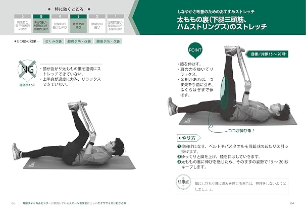 亀田メディカルセンターが実践している スポーツ医学的に正しいエクササイズがわかる本