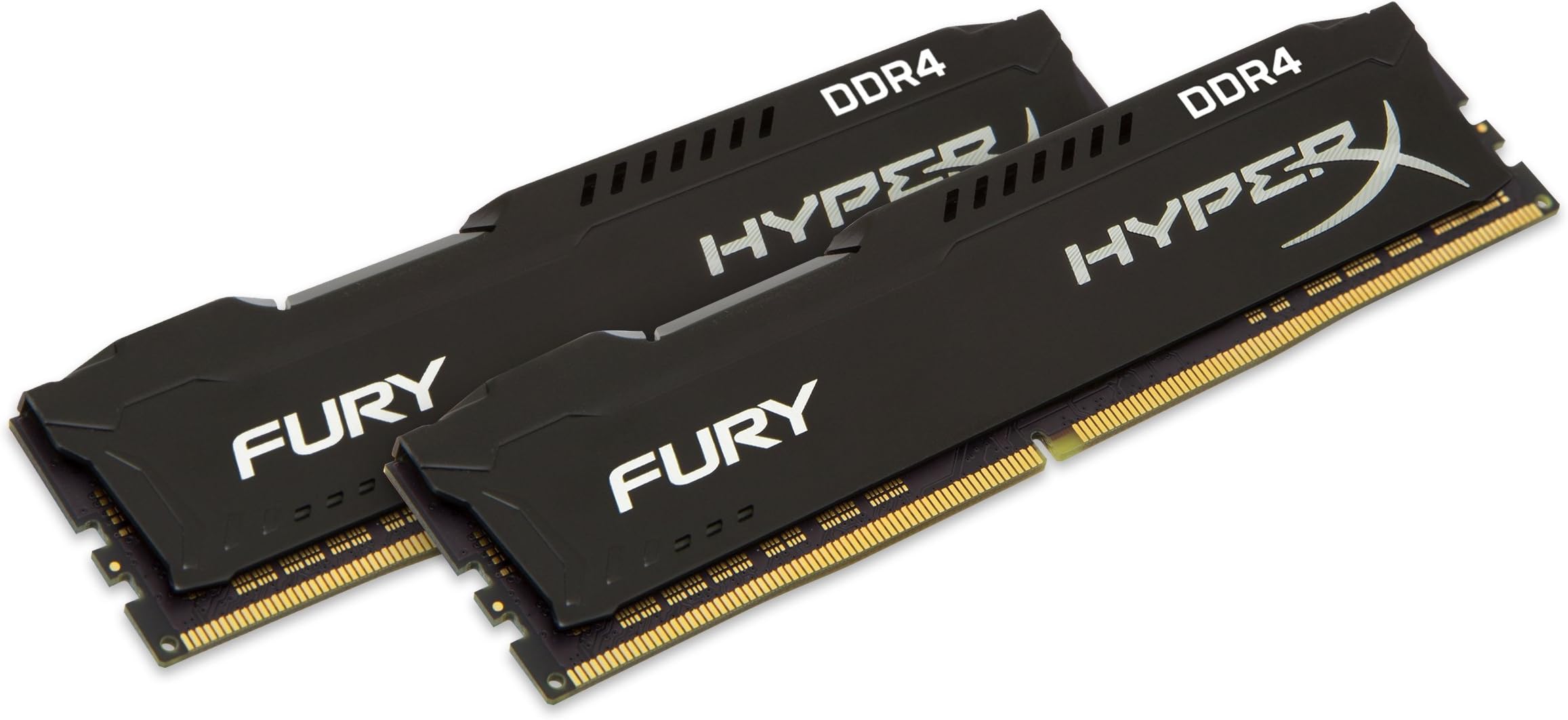 HyperX FURY DDR4 16 GB (Kit 2x8 GB), 3200 MHz CL18 DIMM XMP - HX432C18FB2K2/16, Black