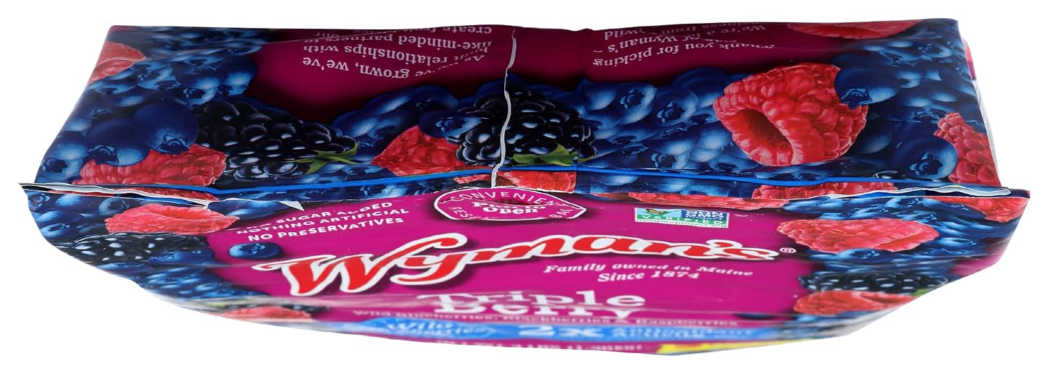 Wyman's Triple Berry Blend, 3 lb (frozen)
