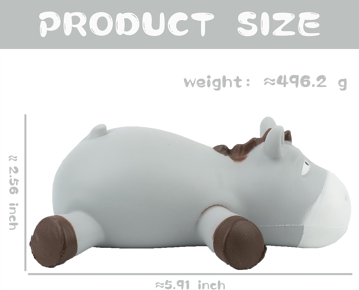 TikTok Trending Stretchy Donkey - Stress Relief & Decompression Toy for Kids & Adults, Autism Relief, Gift