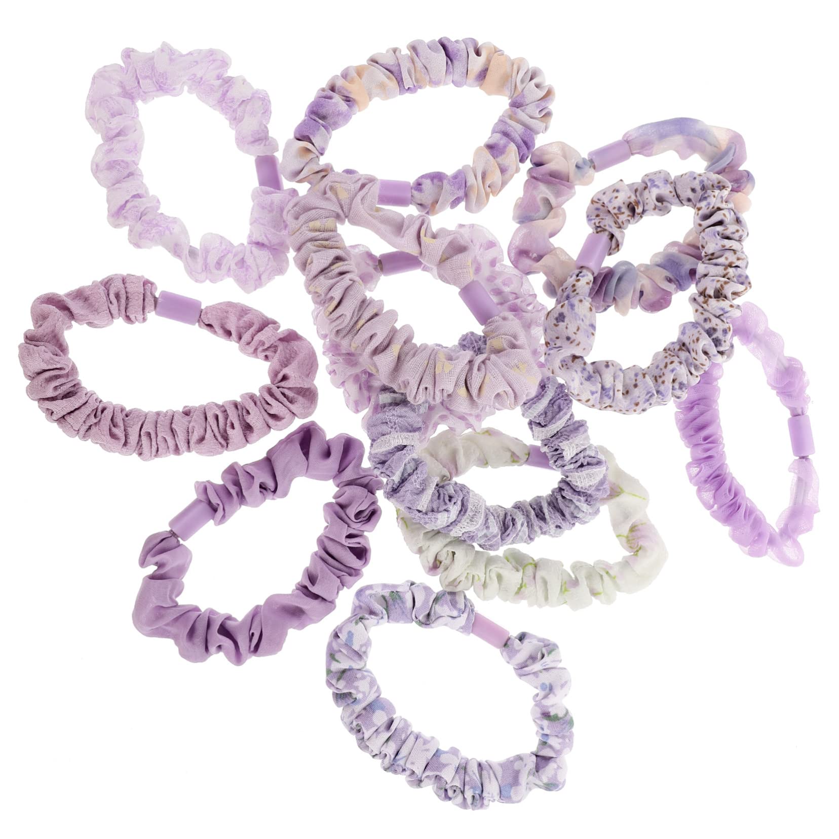 POPETPOP 5 Juegos De Elegantes Coleteros Para El Pelo Gomas Para El Pelo Para Niñas Y Mujeres Accesorios Elásticos De Moda Para El Cabello 12 Unidades X 5