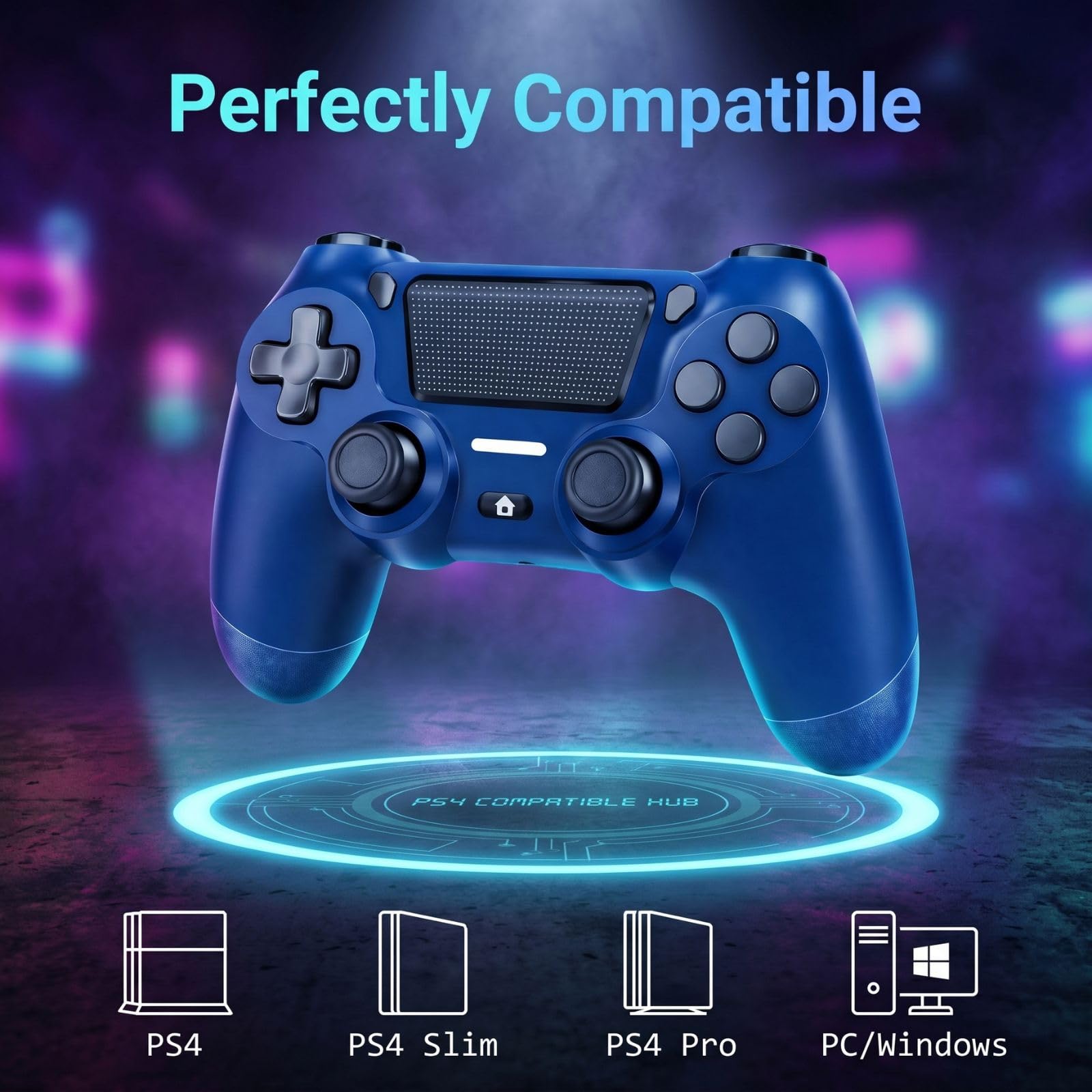 BJXOZ Mando inalámbrico para PS4, Controlador