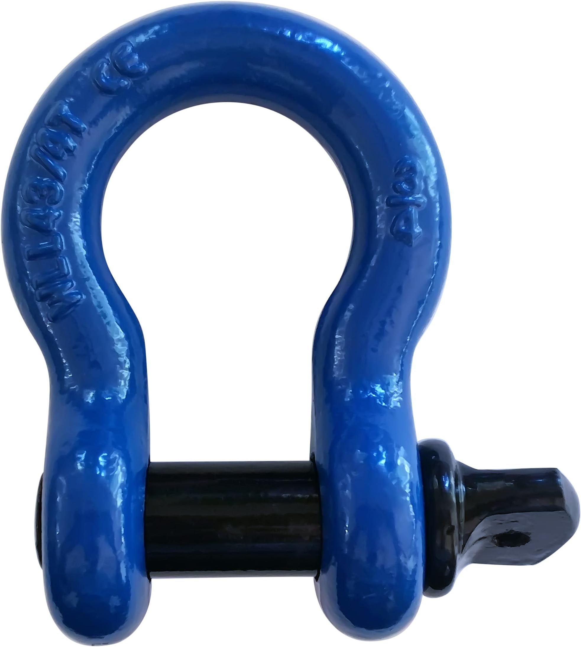 D-Ring 3/4" Pin - Anchor Bow Screw Pin Shackle - 4x4 Recovery Kit - Heavy Duty Tow Hook for Off Road Truck Jeep Trailer ATV - Offers Easy Installation + 4.75 Tons of Towing Capacity Receiver Hitch