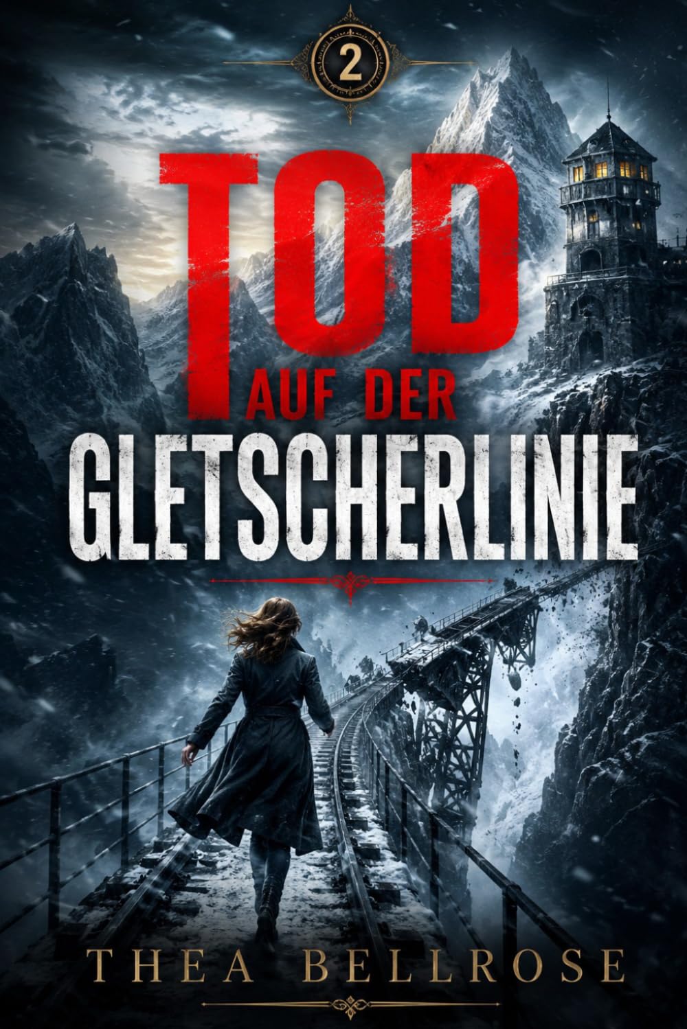 Tod auf der Gletscherlinie: Ein alpiner Schneekrimi über einen gefrorenen Skifahrer, verborgene Kontobücher und Geheimnisse unter dem Eis (Die Blackthorn-Hollow-Mysterien)