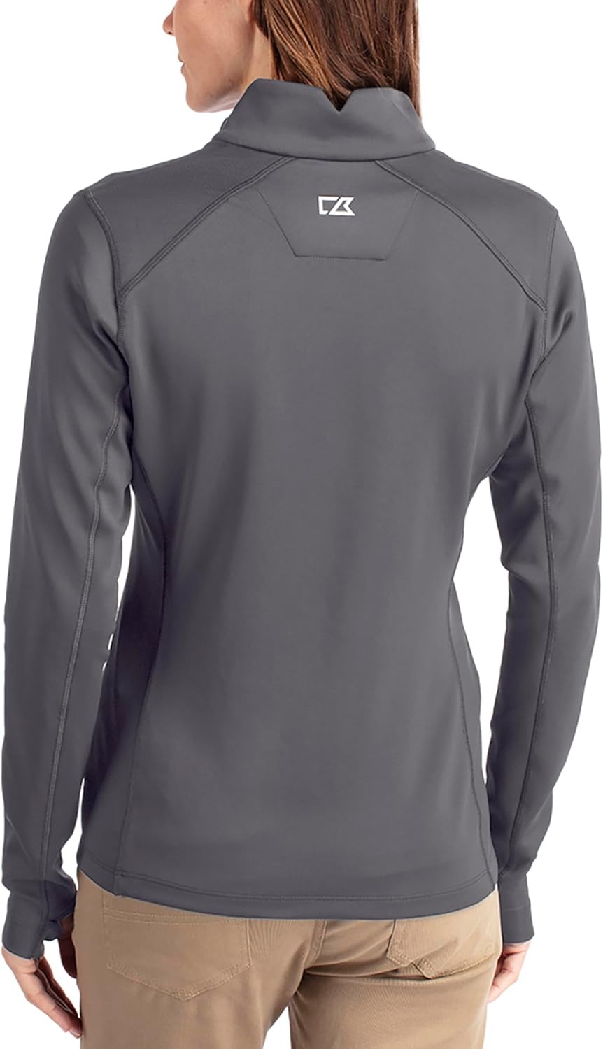 Cutter & Buck womens Moisture Wicking Upf 50+ Stretch Traverse Half Zip PulloverPullover Sweater - Image 2