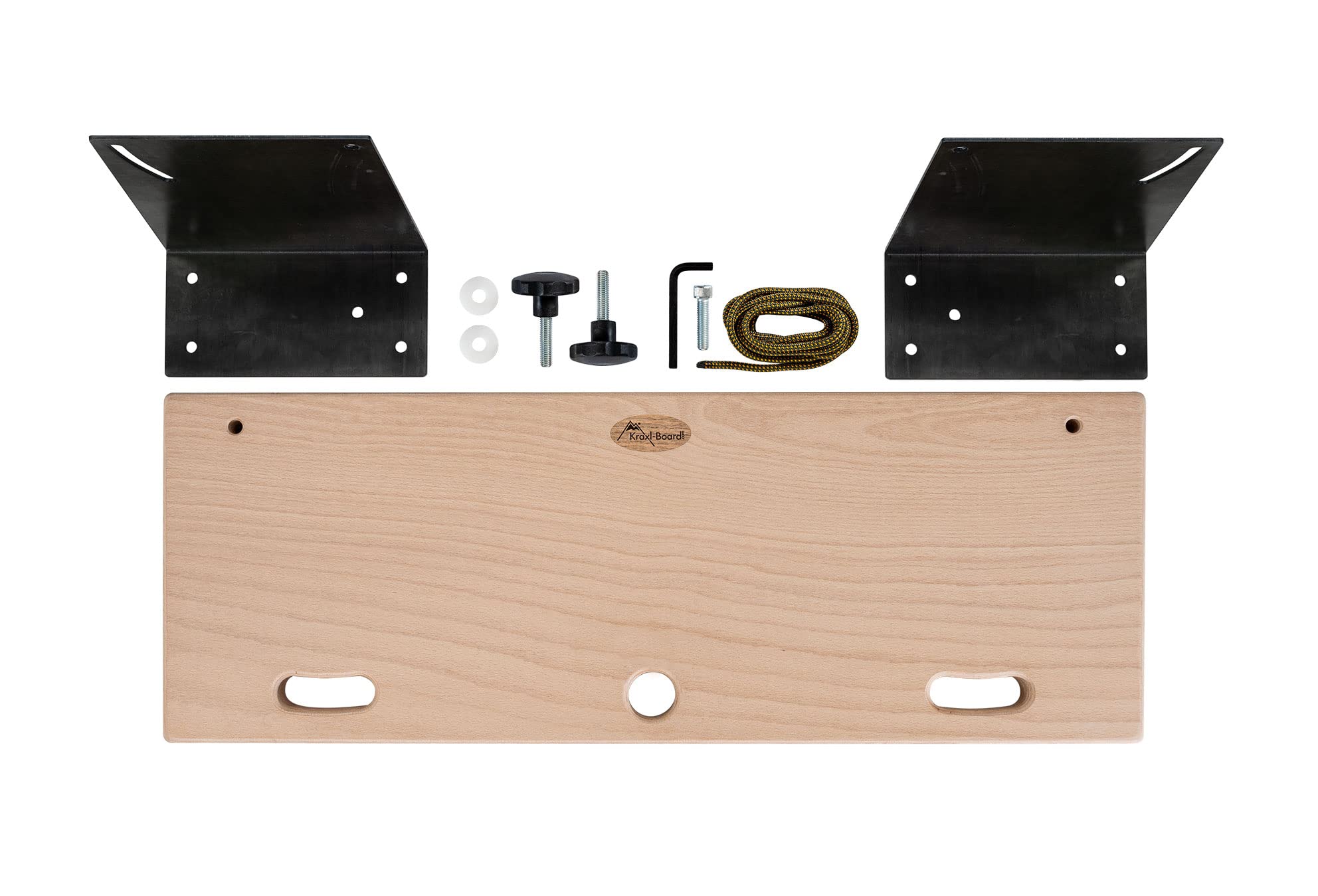 Kraxlboard® The Wall Base - Suspensión ajustable para colgar tablas de entrenamiento con distancia a la pared