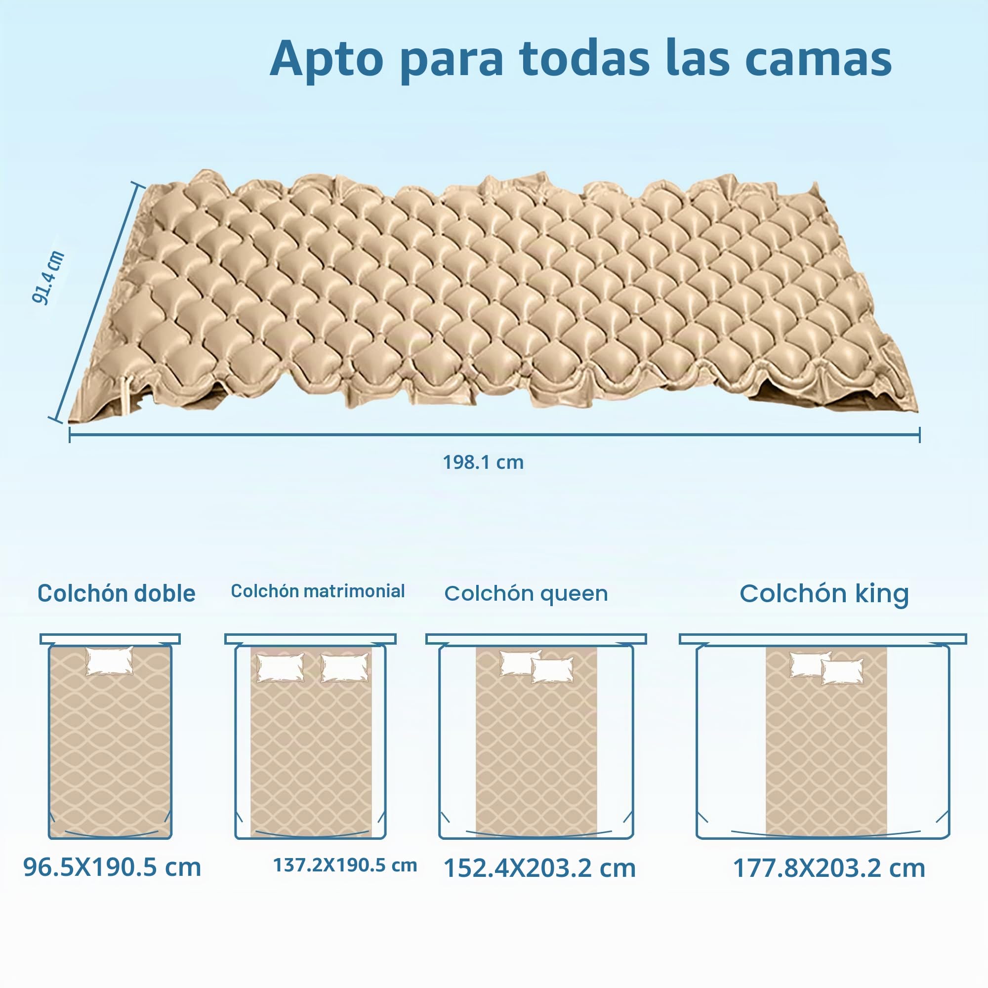 Colchón de presión alterna