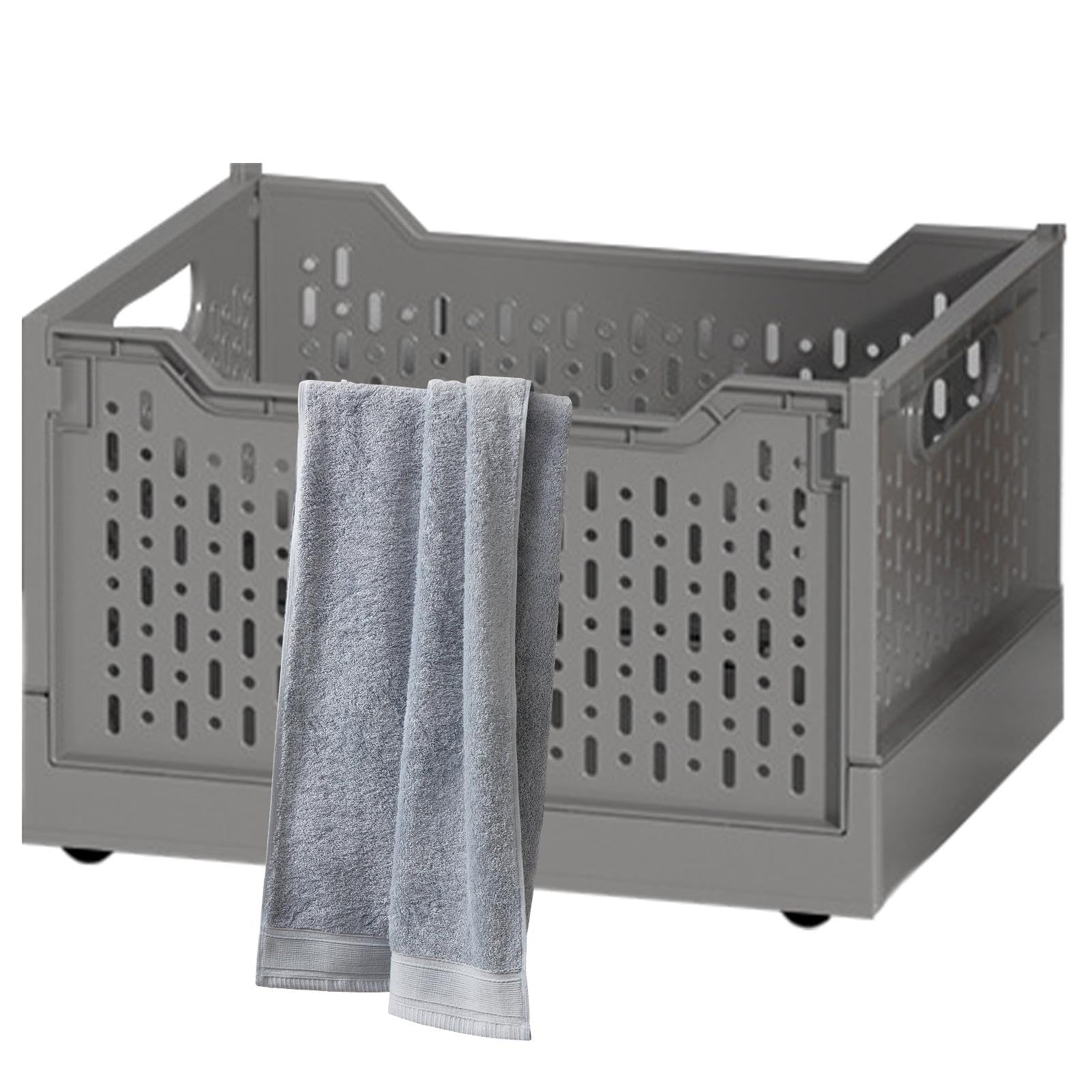 Chariot de rangement multi-usage et paniers amovibles pour buanderie et salle de bain compacte