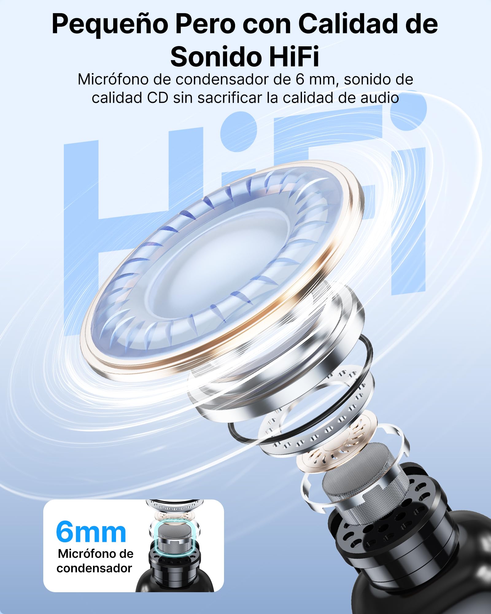 BOYA Mini Microfono Inalambrico (2TX+1RX) para iPhone 15/16, Android, 5g Ultraligero, Micrófono de Solapa, AI Voice Changer, Reducción de Ruido de 3 Niveles, 30h, Microfono Movil con Conector USB-C