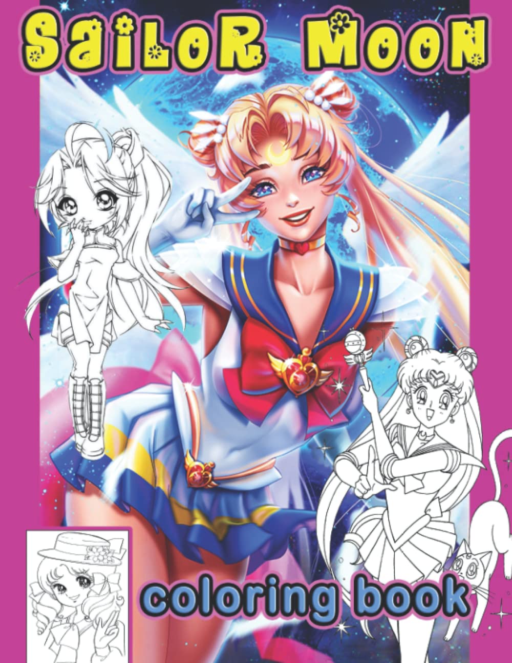 Buy Sailor Moon Coloring Book: To enter the world of "Sailor Moon" here