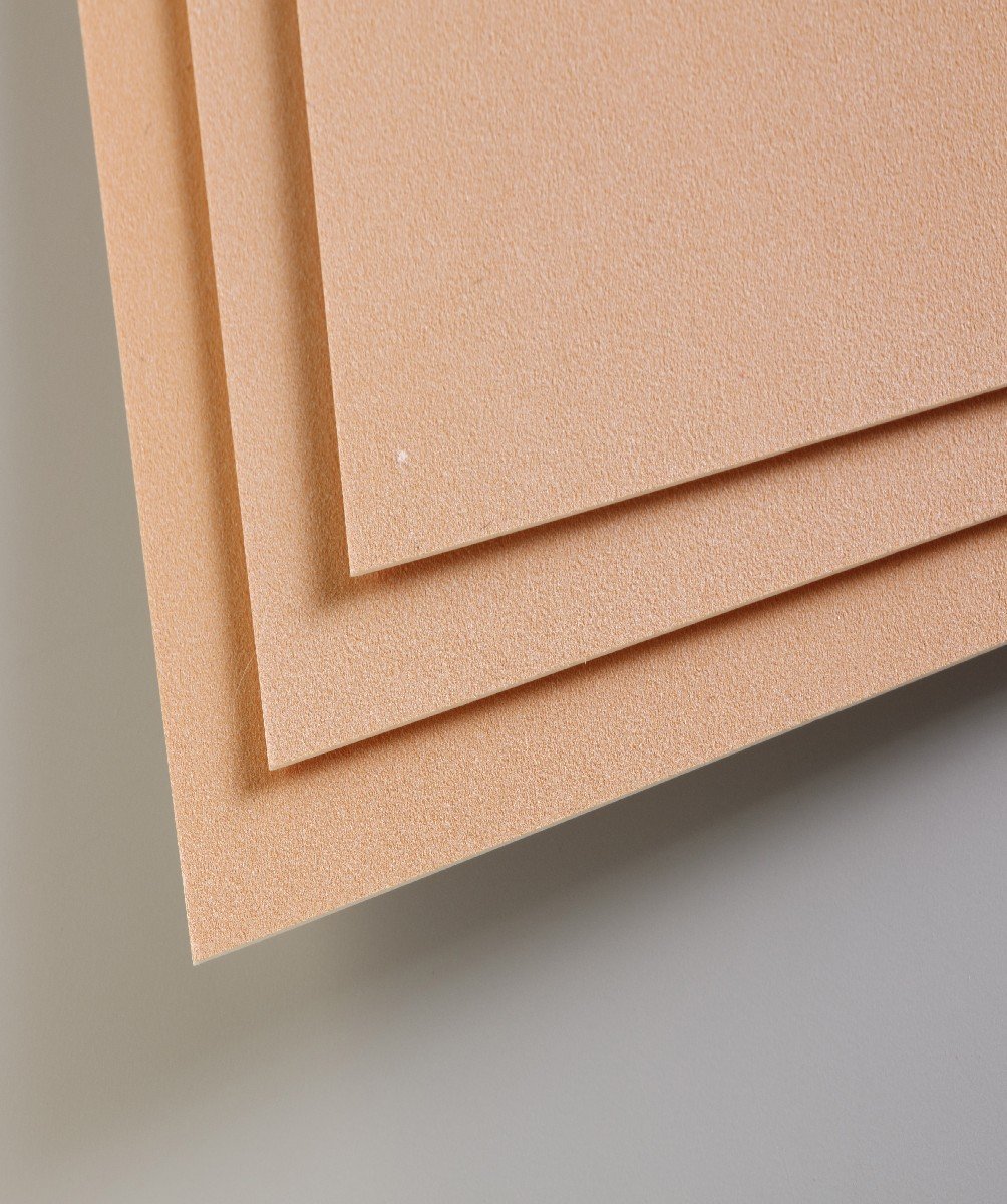 Clairefontaine - Ref 197014C - Pastelmat Card Sheets (Pack of 5 Sheets) - 360gsm Card - 24 x 32cm - Sienna Colour - Specially Formulated For Use With Pastels