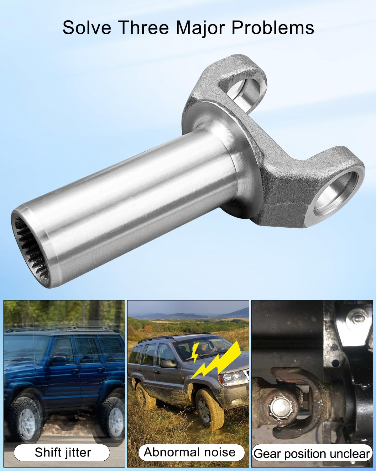 Jeep Yj Slip Yoke SPICER 2-3-6081X Slip Yoke 1310 Series Fits Powerglide,  T-350 Th350 Slip Yoke