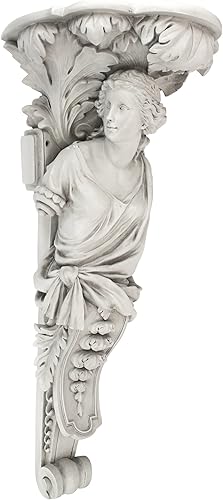 Miniatura 7 de Design Toscano EU335711 Cariatid barroca francesa frente a la escultura de pared derecha, individual