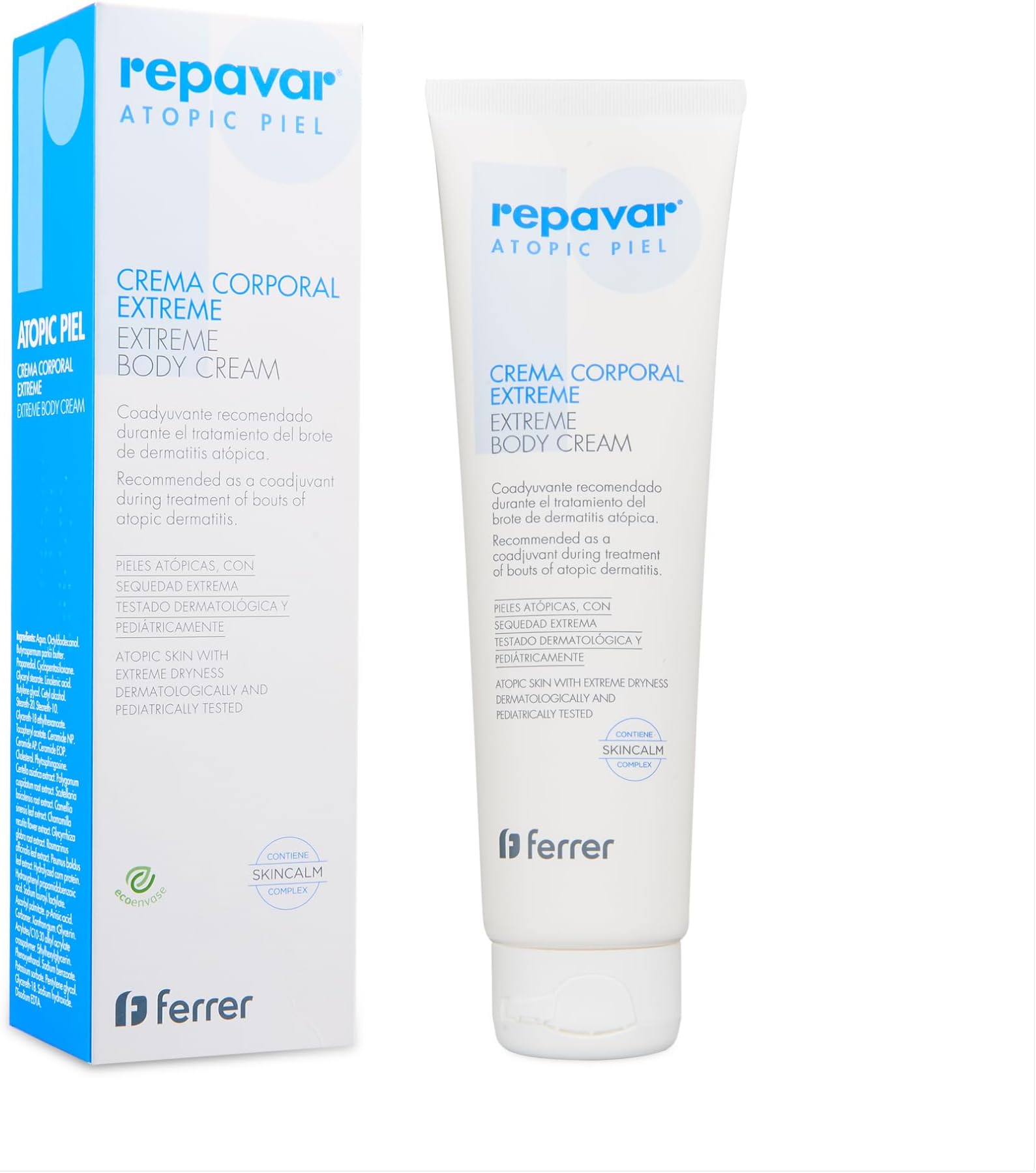 Repavar Atopic Skin - Extreme Body Cream for Relieving Intense Dryness - For Atopic, Dry and Very Dry Skin - Ideal for Treating Breakouts - 150 ml