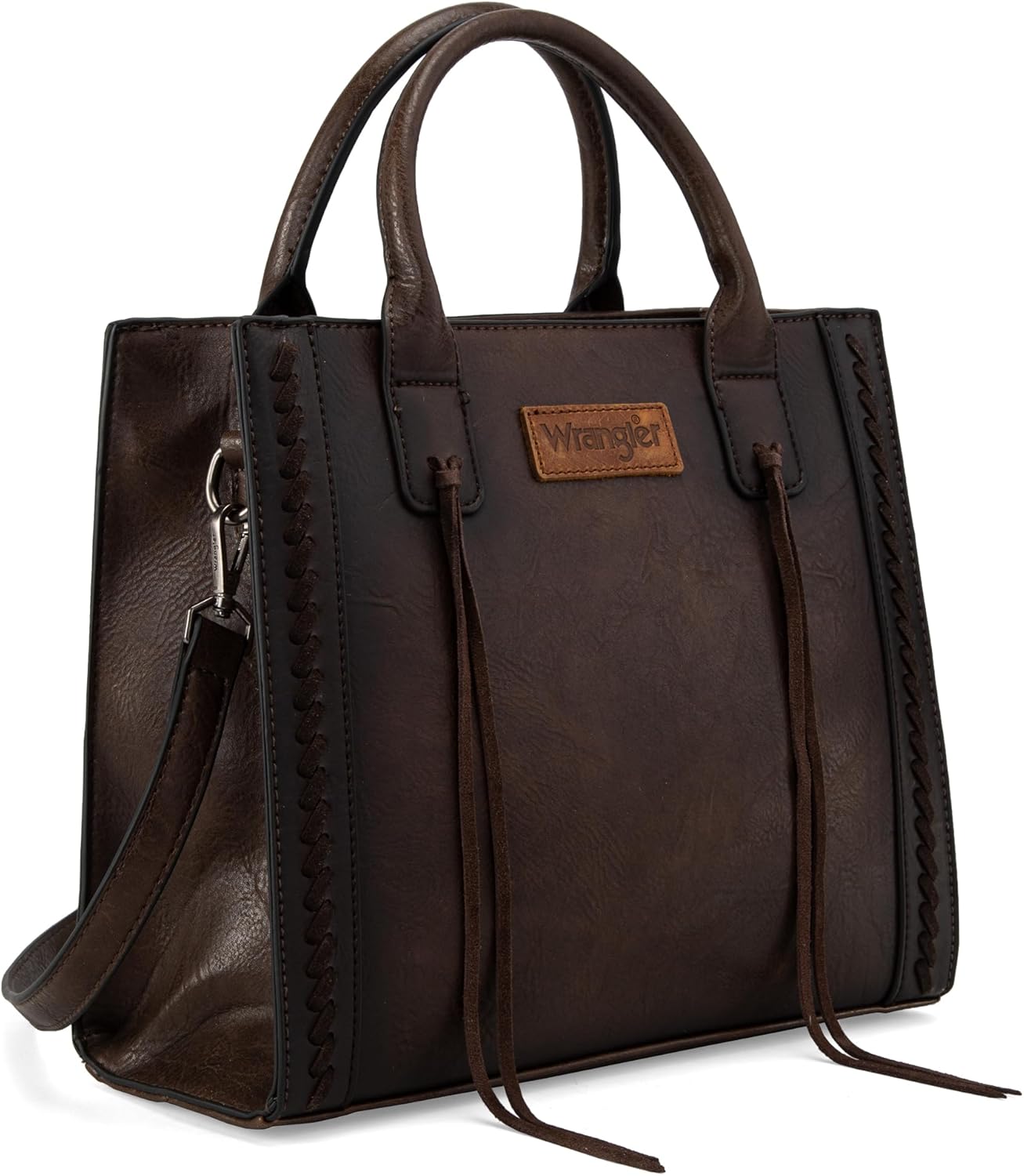 Wrangler Tote Bag for Women Western Cowhide Purse and Wallet Set - Image 6