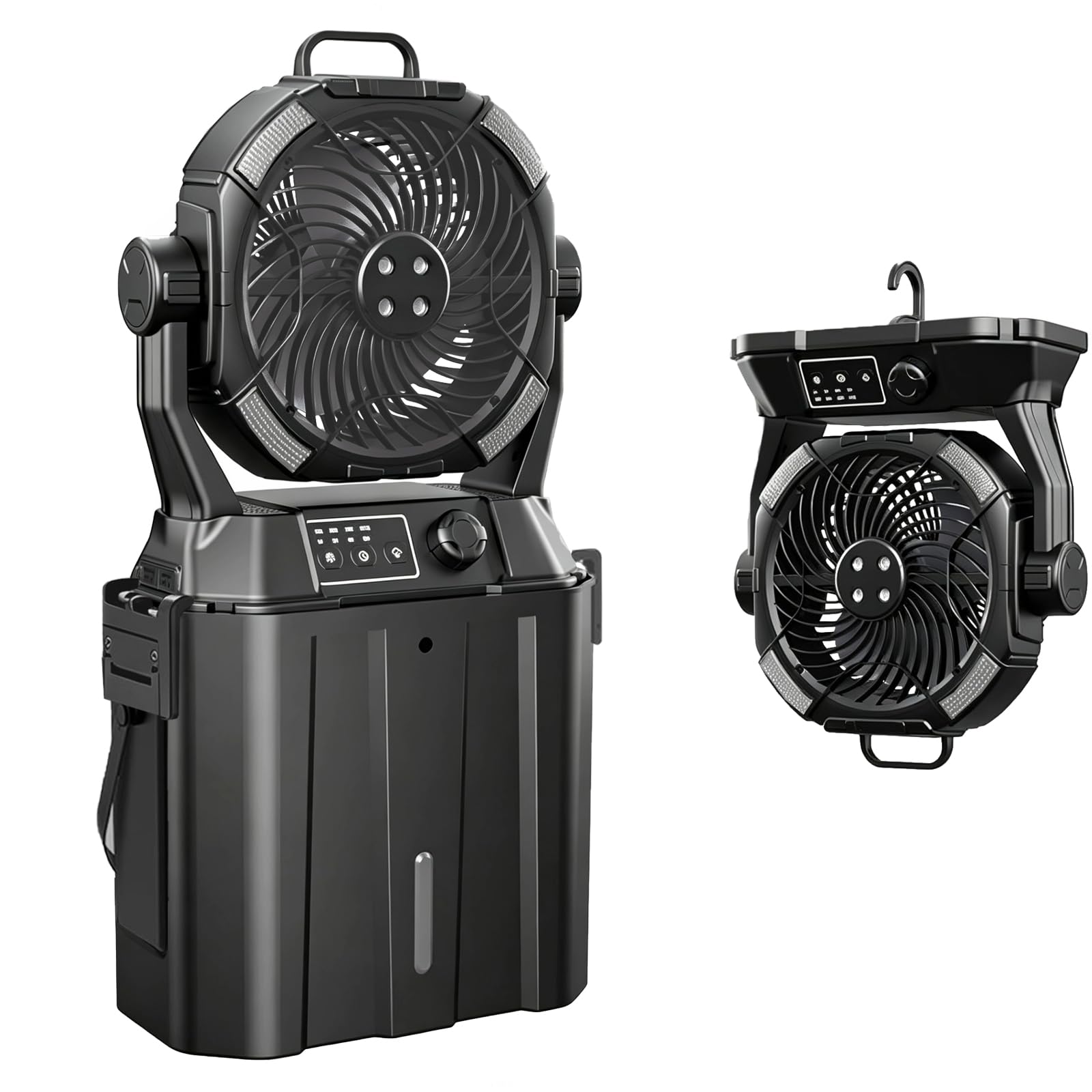 Photo 1 of Brightpik Portable Misting Fan - Black