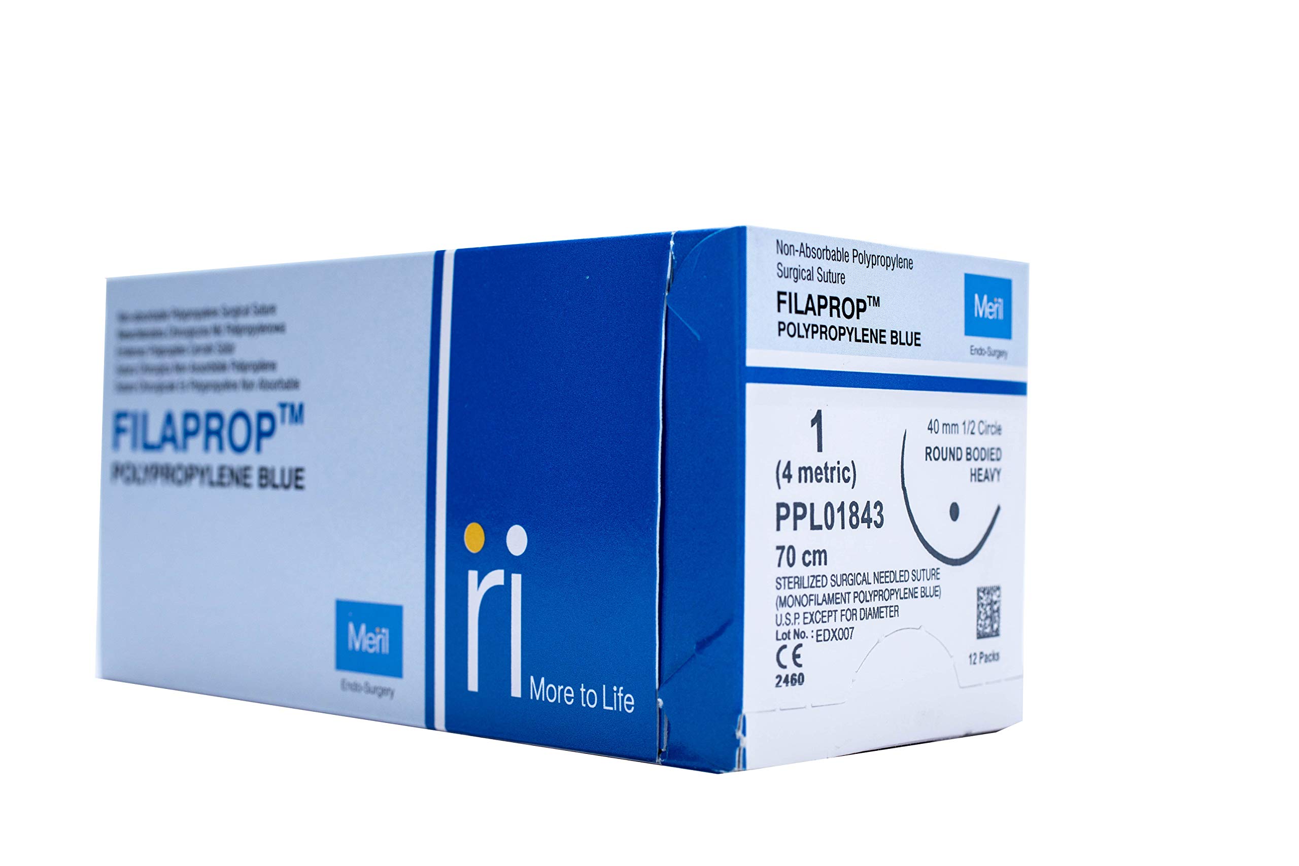 See full amazon price history chart for Meril Filaprop Suture PPL01 843 | Non- Absorbable Monofilament | Polypropylene 0-1 Blue Suture | 40mm 1/2 Circle Round body Needle | Training Purpose Suture Thread for Residents & Doctors | Pack of 12 Meril Filaprop Suture PPL01 843 | Non- Absorbable Monofilament | Polypropylene 0-1 Blue Suture | 40mm 1/2 Circle Round body Needle | Training Purpose Suture Thread for Residents & Doctors | Pack of 12 (B08YX8V8HF) Amazon Price History, Amazon Price Tracker