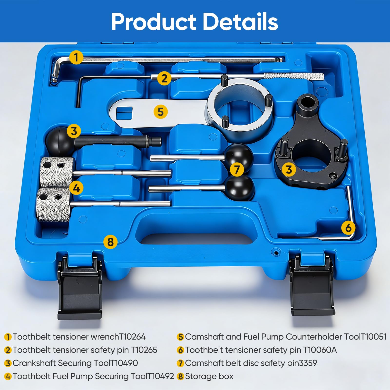 Outils de courroie de distribution compatibles avec VW, Audi, Seat