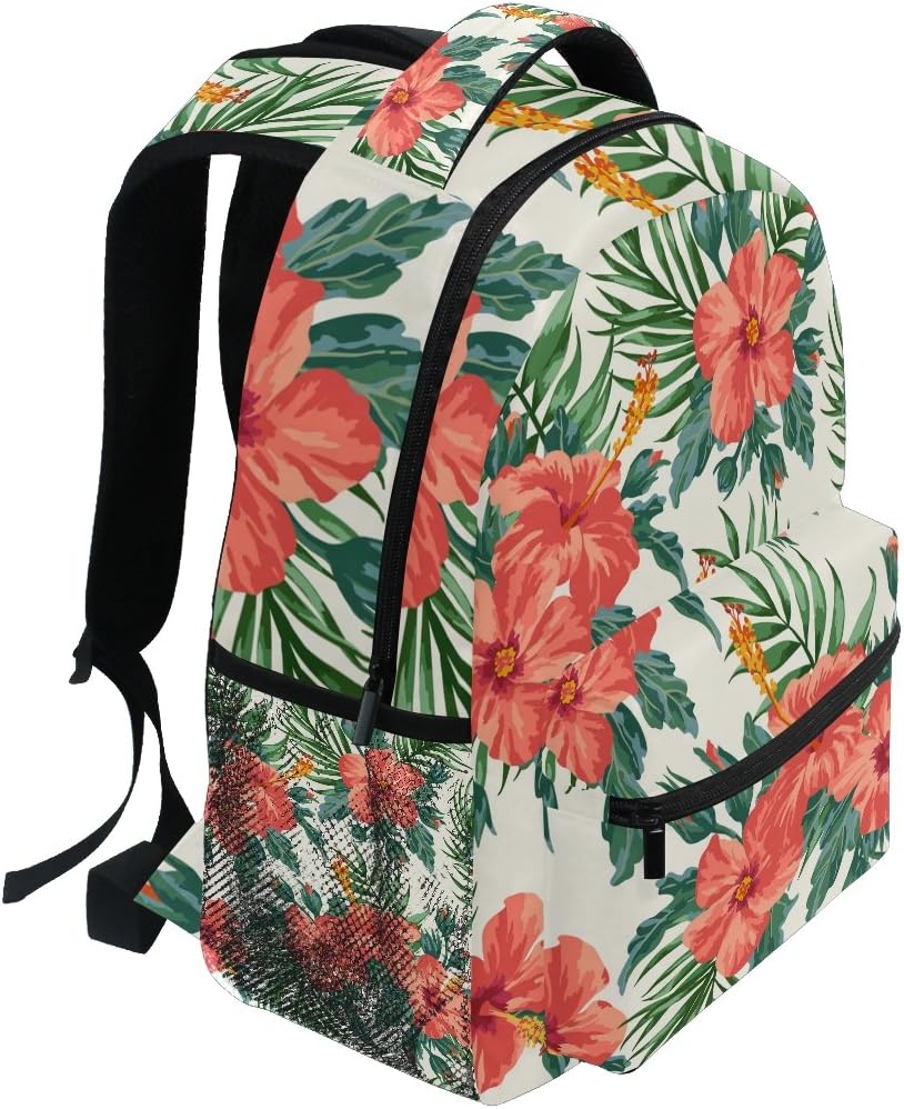 hawaiian flower backpack