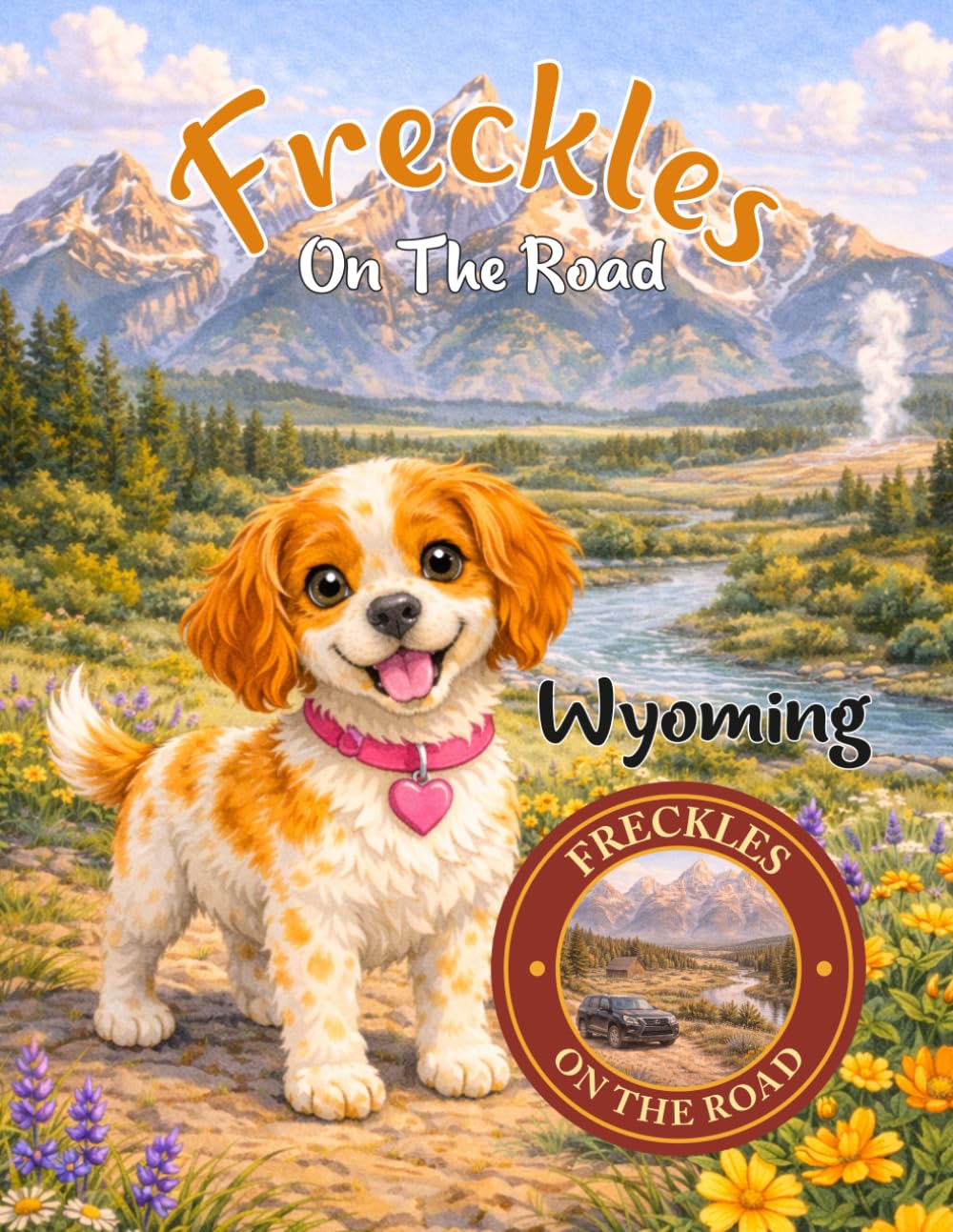 Freckles On The Road: Wyoming:: Wild Skies & National Parks Adventure for Kids Ages 2–5 | A Wildlife, History, and Western Journey for Young Explorers