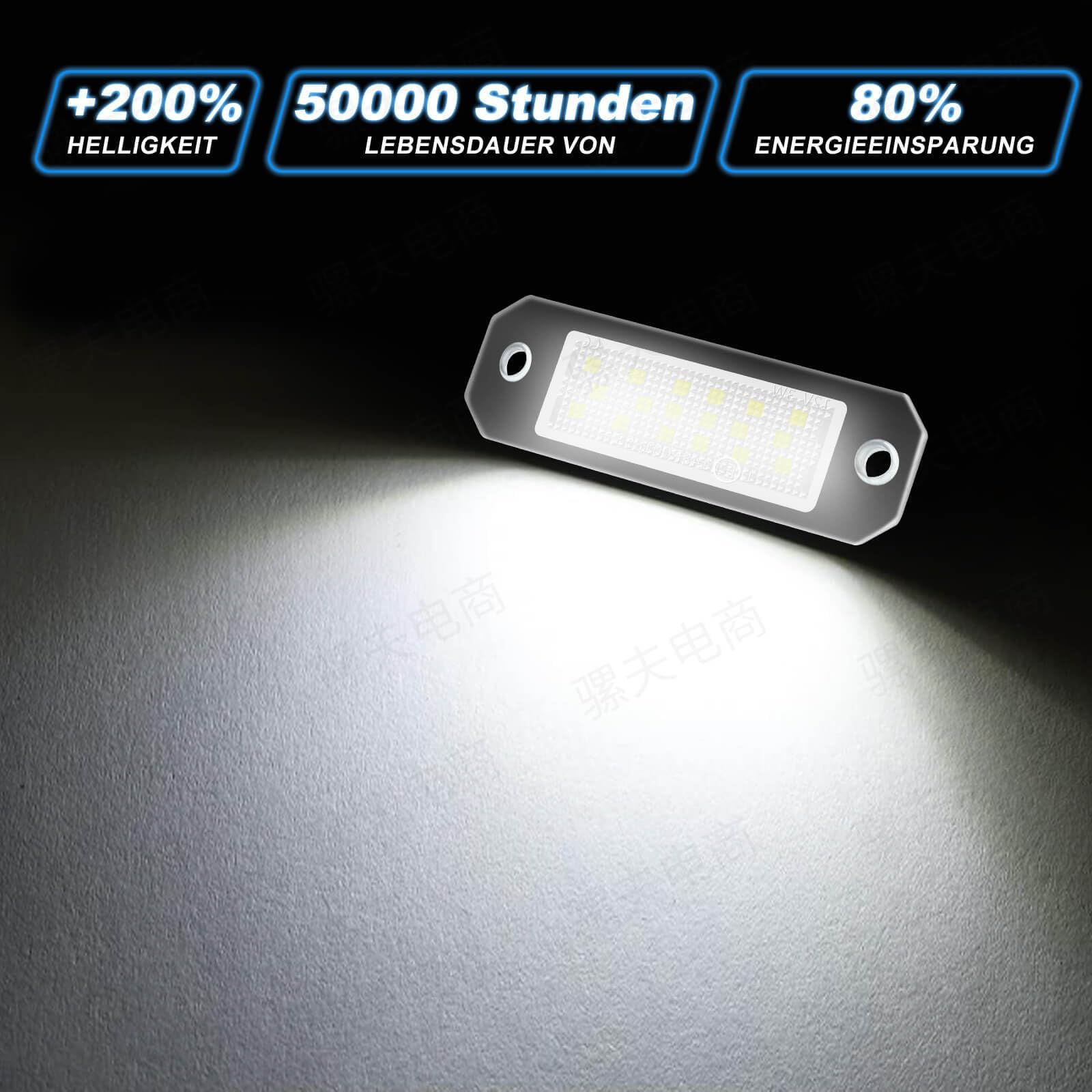 Kennzeichenbeleuchtung Kompatibel mit VW T5
