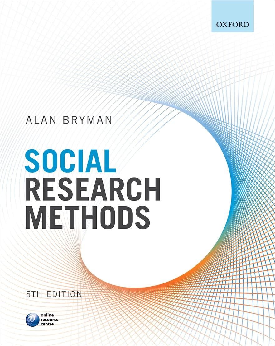 Social Research Methods Paperback – 3 Dec. 2015