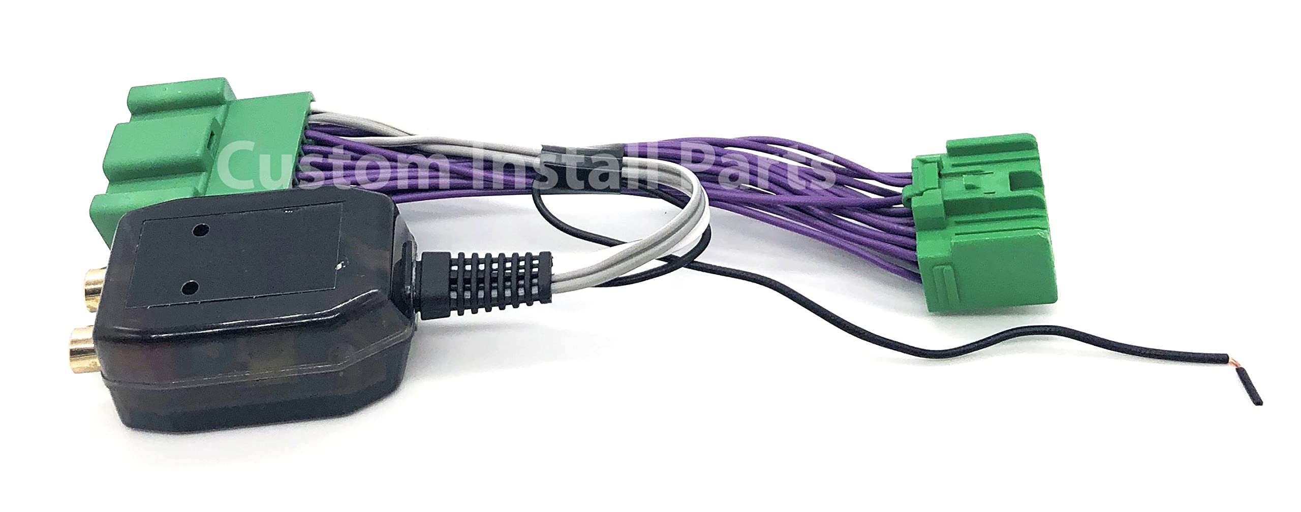 Add an Amp Amplifier Interface Install Adapter Wiring Wire Harness Cable Compatible with Select Chevrolet 2014-2019, Compatible with Select GMC 2014-2019