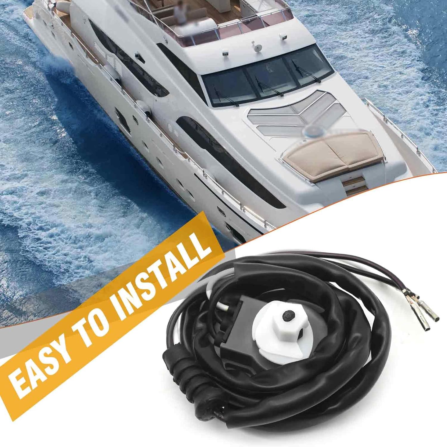 3849411 Trim Sender Sensor Sending Unit, Replacement for Volvo Penta SX DP-S DP-SM Outboard Drive, Replaces 3855535 3863007 3849413