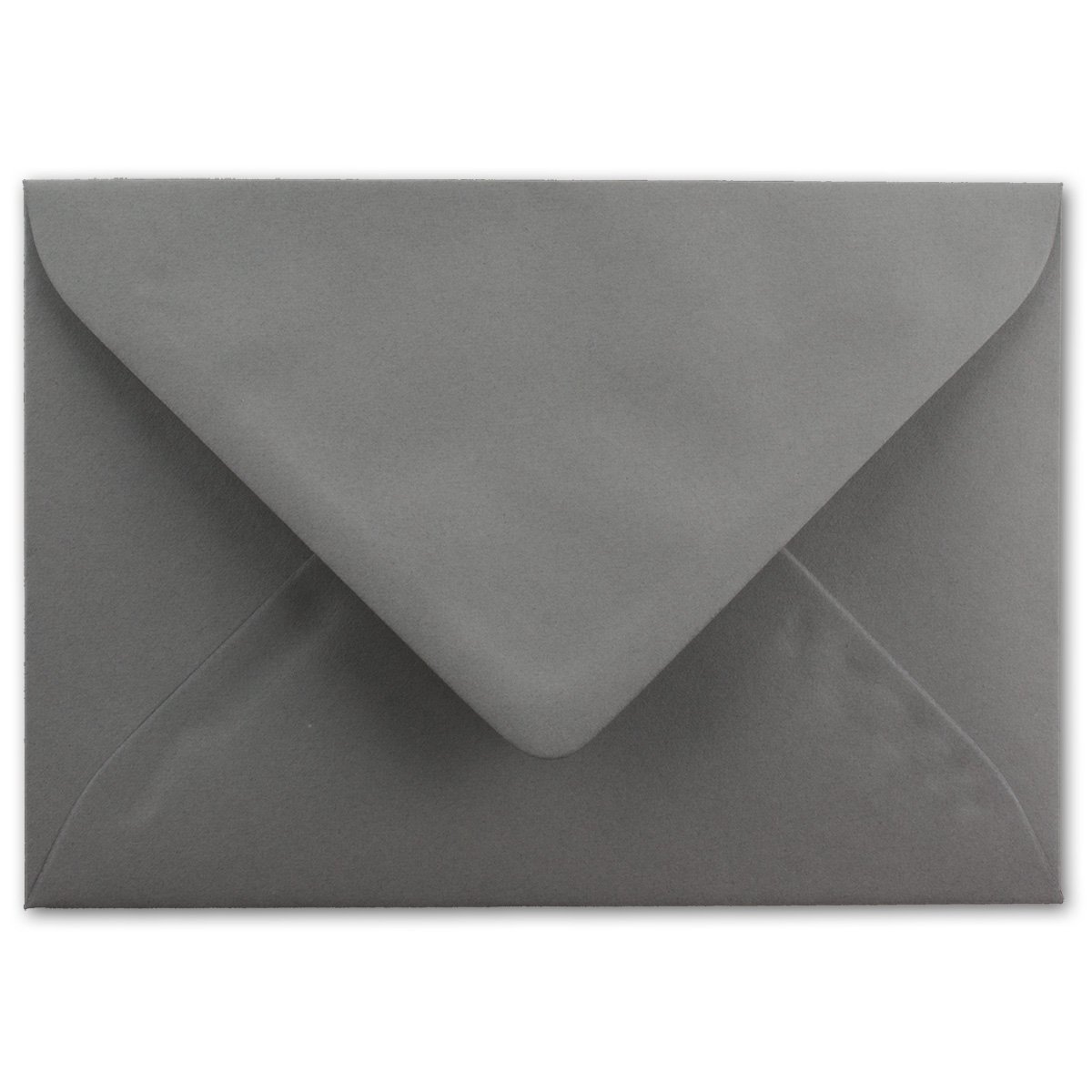 750 DIN C5 koperty grafitowe - 22,0 x 15,4 cm - 110 g/m² klejenie na mokro koperty bez okienka, idealne na Boże Narodzenie, kartki z życzeniami, zaproszenia od agenta szczęścia xxx.