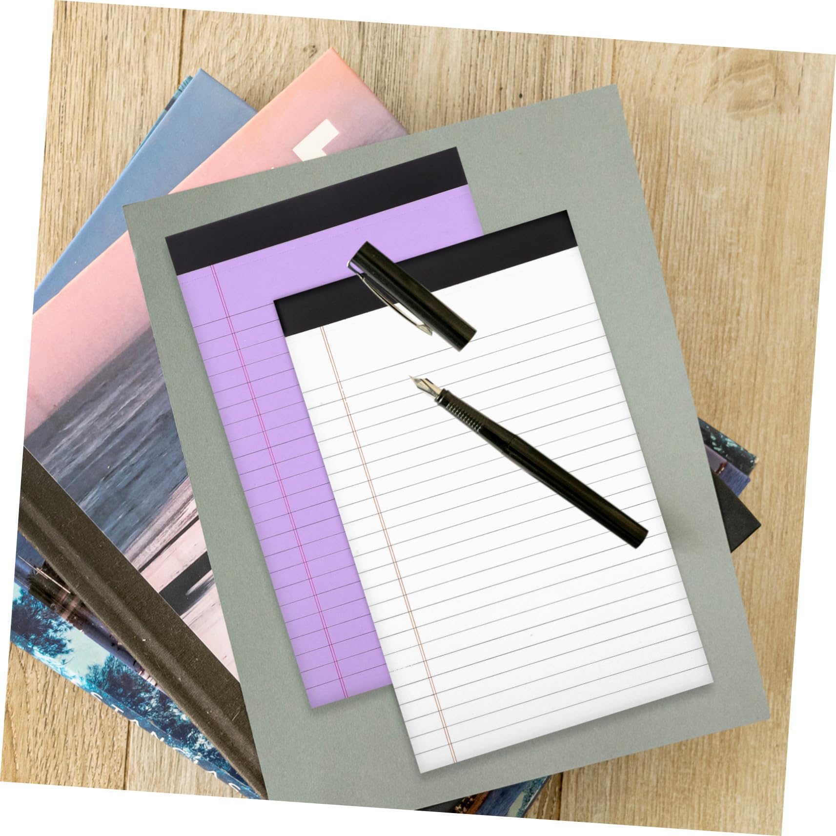 Paquete de 10 Pack Blocs Notas Coloridos Fáciles de Arrancar Cuadernos Bolsillo para Notas Escritura y Estudio Portátiles