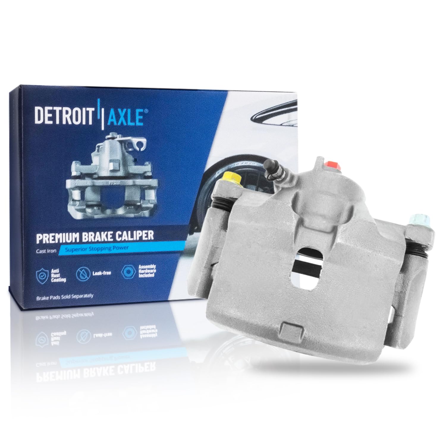 Detroit Axle - Front Right Brake Caliper for 1990-1995 Honda Accord