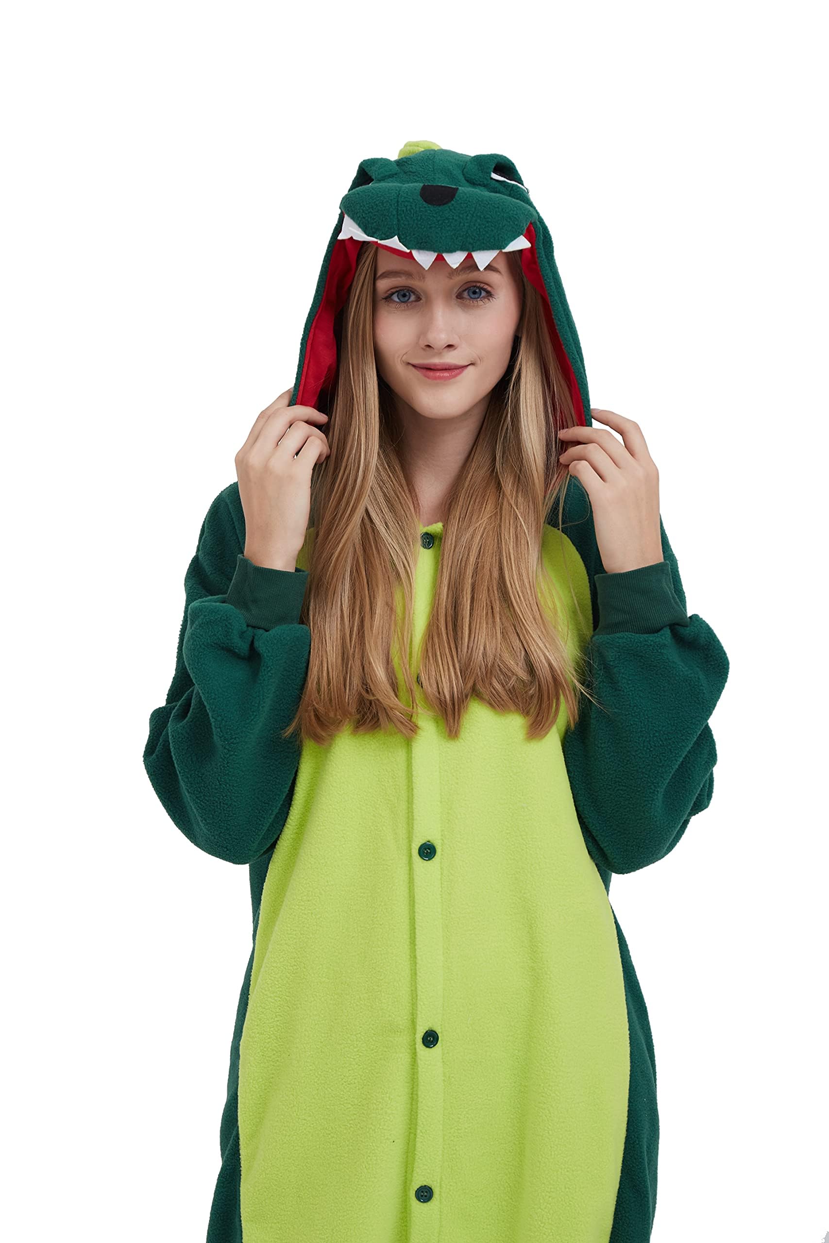 SimZoo Animal Une PièCe Pyjama Adulte Animal Cosplay Costume VêTements De Nuit pour Hommes Femmes Une PièCe Unisexe VêTements De Maison