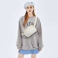 Vista 161 de Riñonera cruzada para mujeres y hombres, bolsa para cinturón para senderismo con correa ajustable, riñonera para correr, entrenamiento, deportes